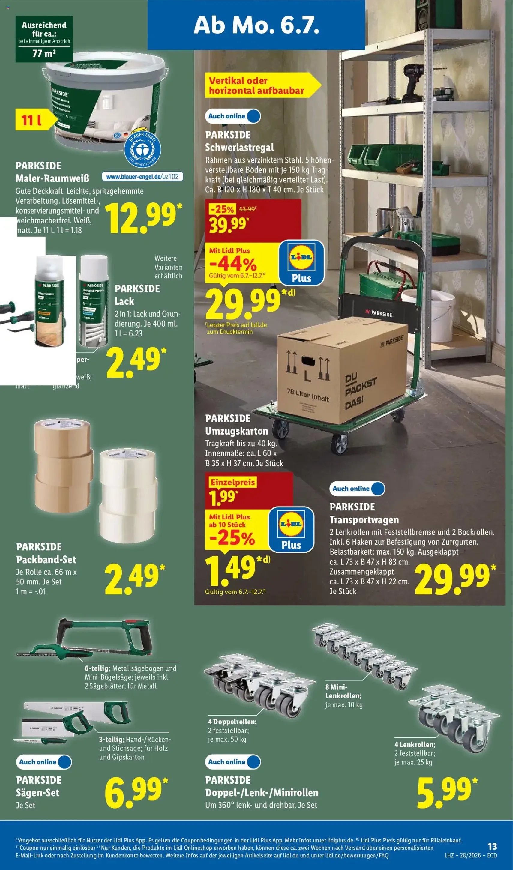 Lidl Prospekt - Gültiger Prospekt ab 06.07.2026, Seite 27 von insgesamt 62