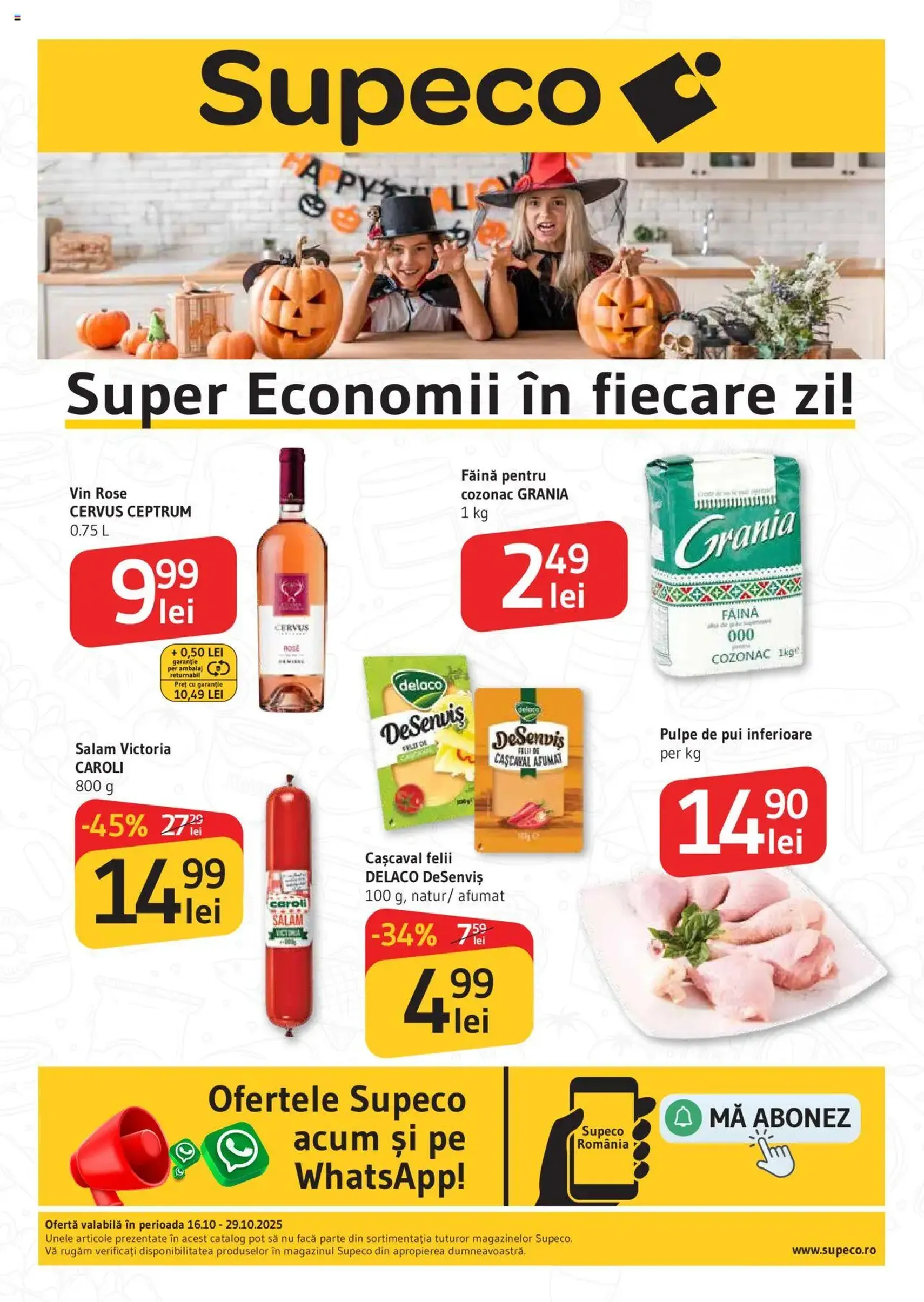 Catalog Supeco - cataloage valabile începând cu 16.10.2025 pagina 1 din 22 Catalog Supeco - cataloage valabile începând cu 16.10.2025 pagina 1 din 22