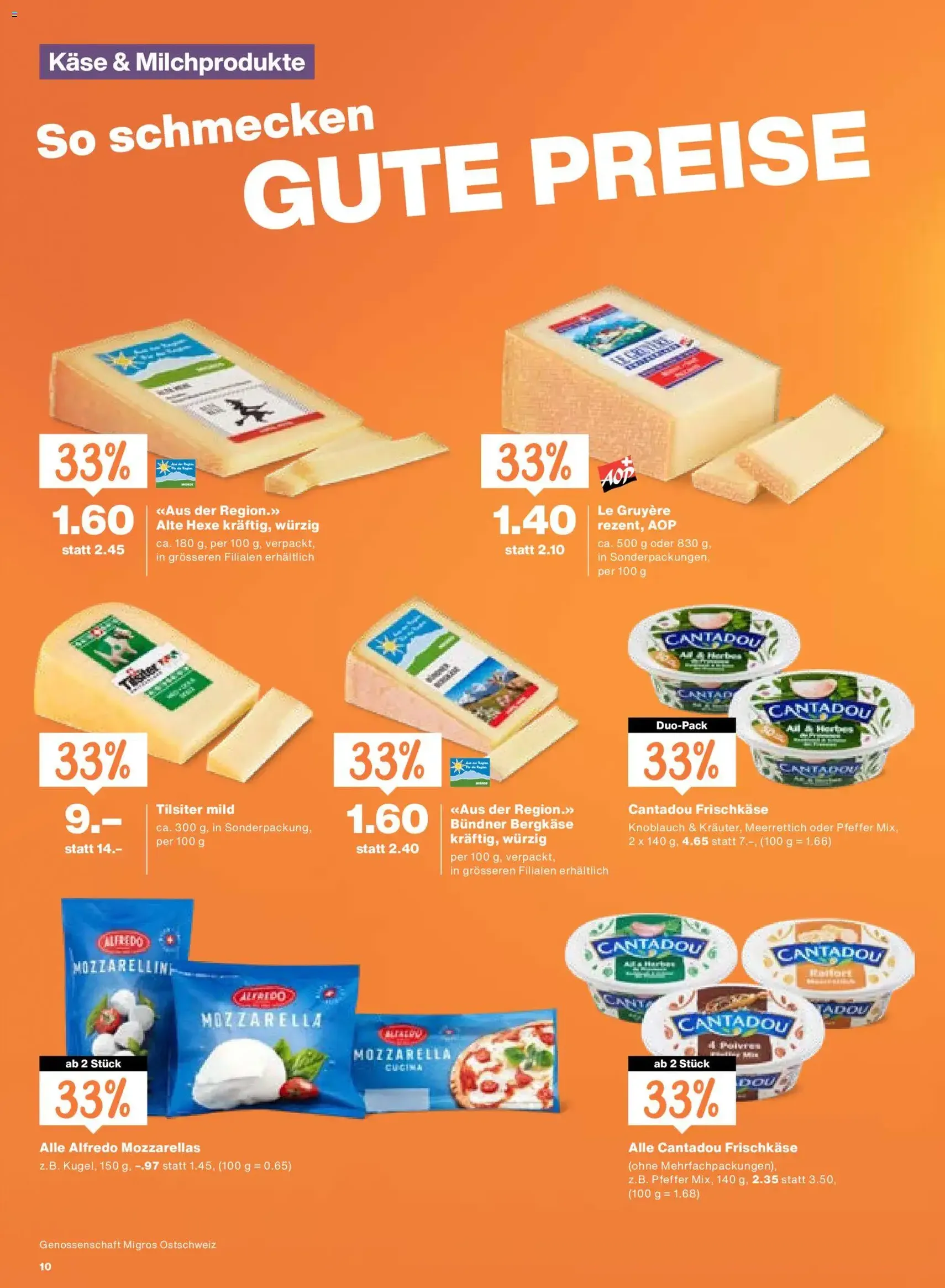 Migros aktionen - Gültiger Prospekt ab 03.09.2026, Seite 10 von insgesamt 20