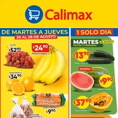 Vista previa del folleto Calimax - Folleto válido desde 26/08/2025