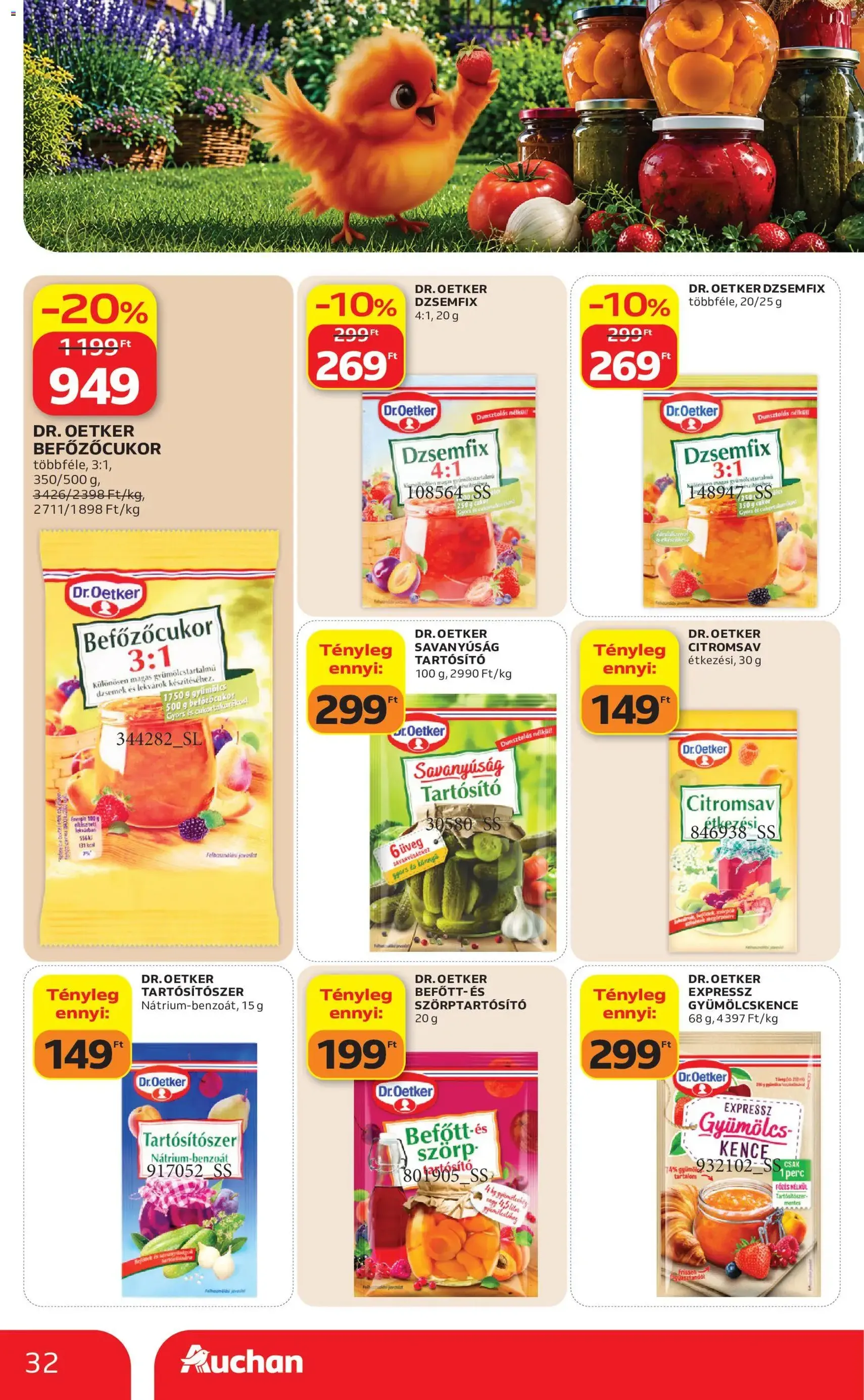 Auchan akciós újság - 2026.06.25. érvényes szórólap 32 oldal 38 oldalból