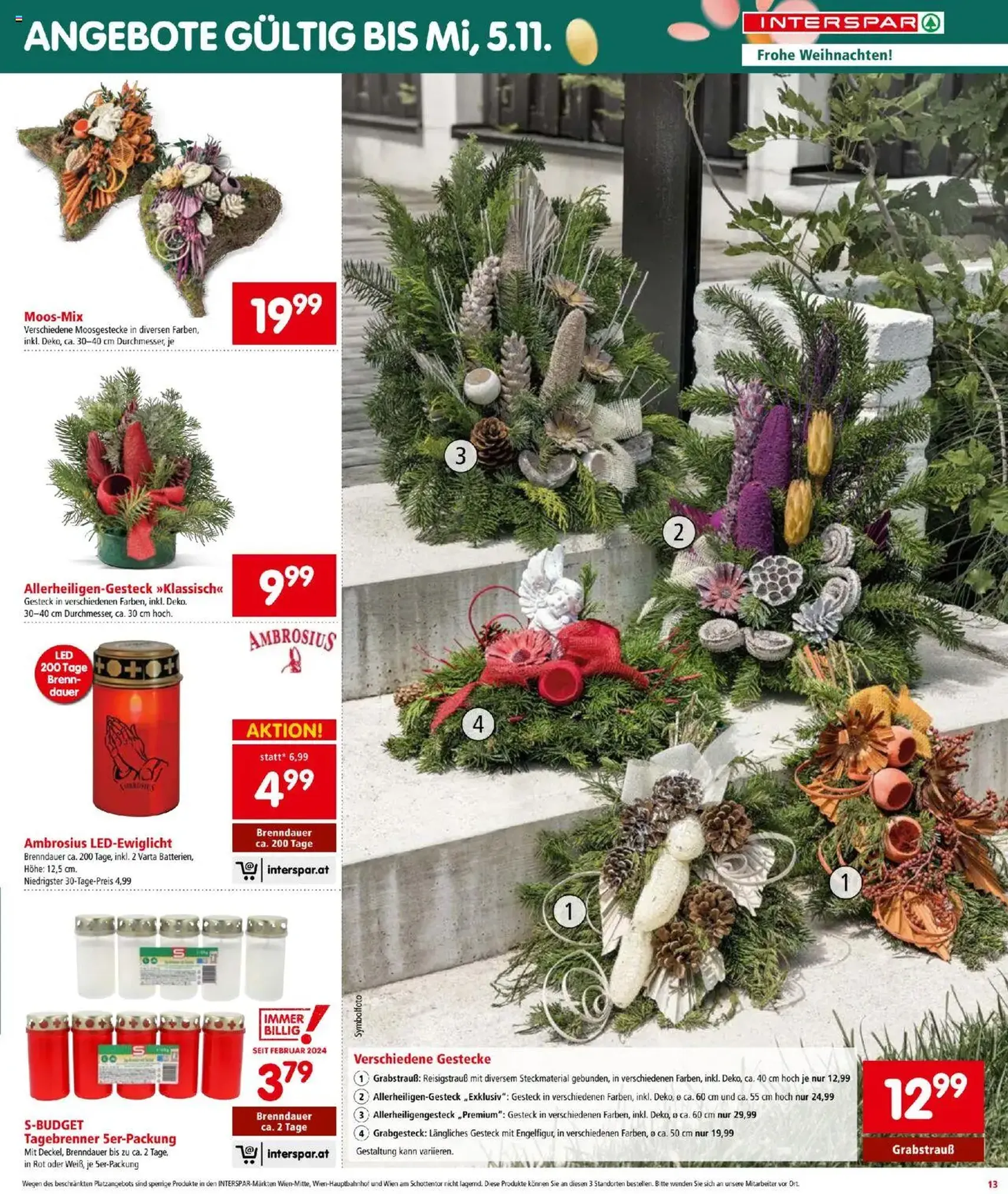 Interspar Flugblatt - Gültiger Prospekt ab 16.10.2025, Seite 13 von insgesamt 16 Interspar Flugblatt - Gültiger Prospekt ab 16.10.2025, Seite 13 von insgesamt 16