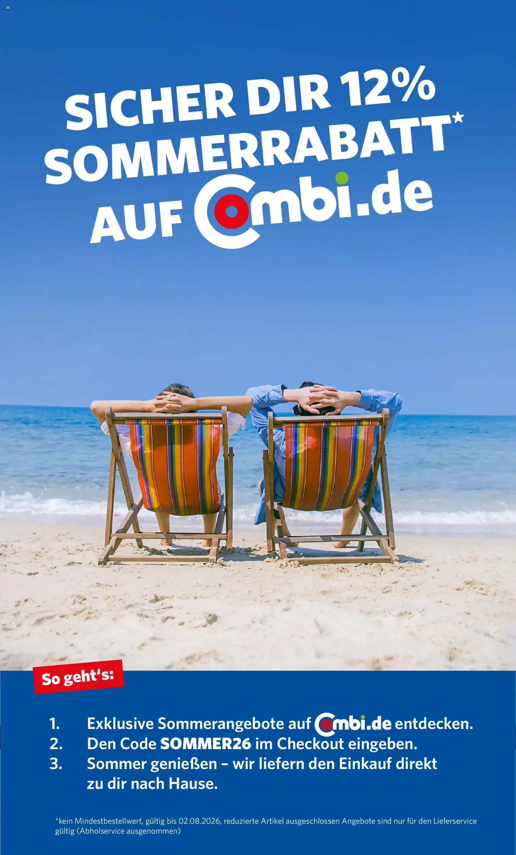 Combi Prospekt - Gültiger Prospekt ab 27.07.2026, Seite 32 von insgesamt 33