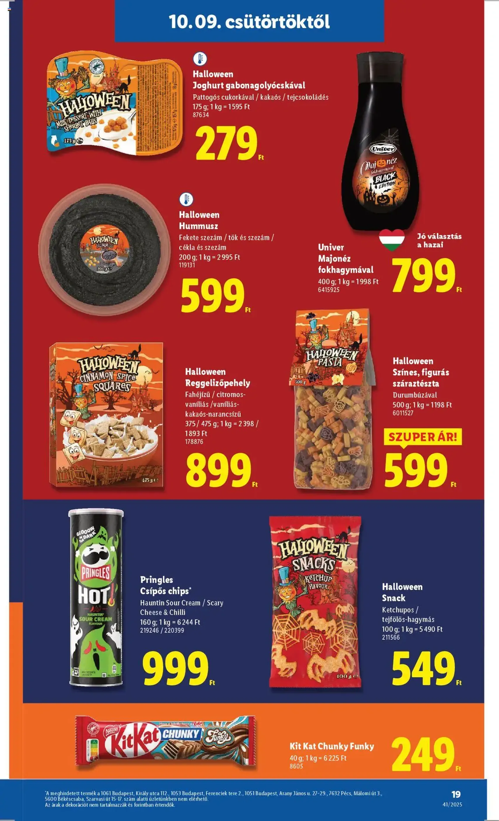 Lidl Akciós újság - 2025.10.09. érvényes szórólap 19 oldal 64 oldalból