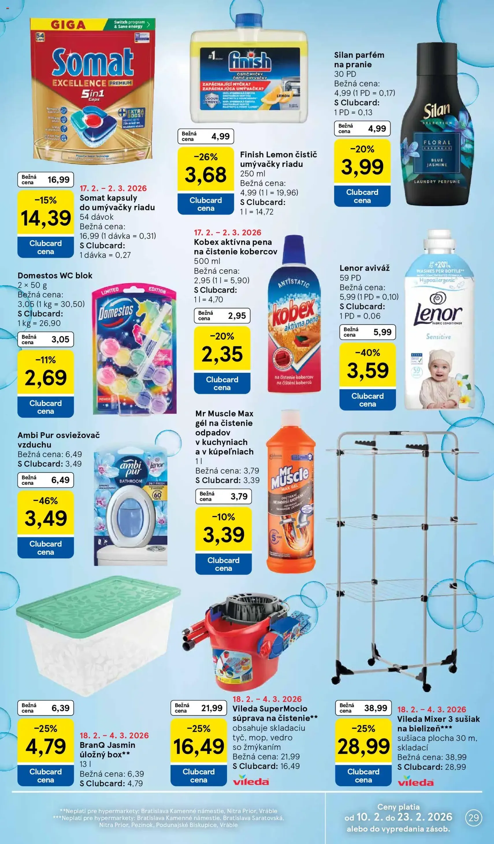 Tesco Hypermarket - leták - platný leták od 18.02.2026 strana 29 z 38