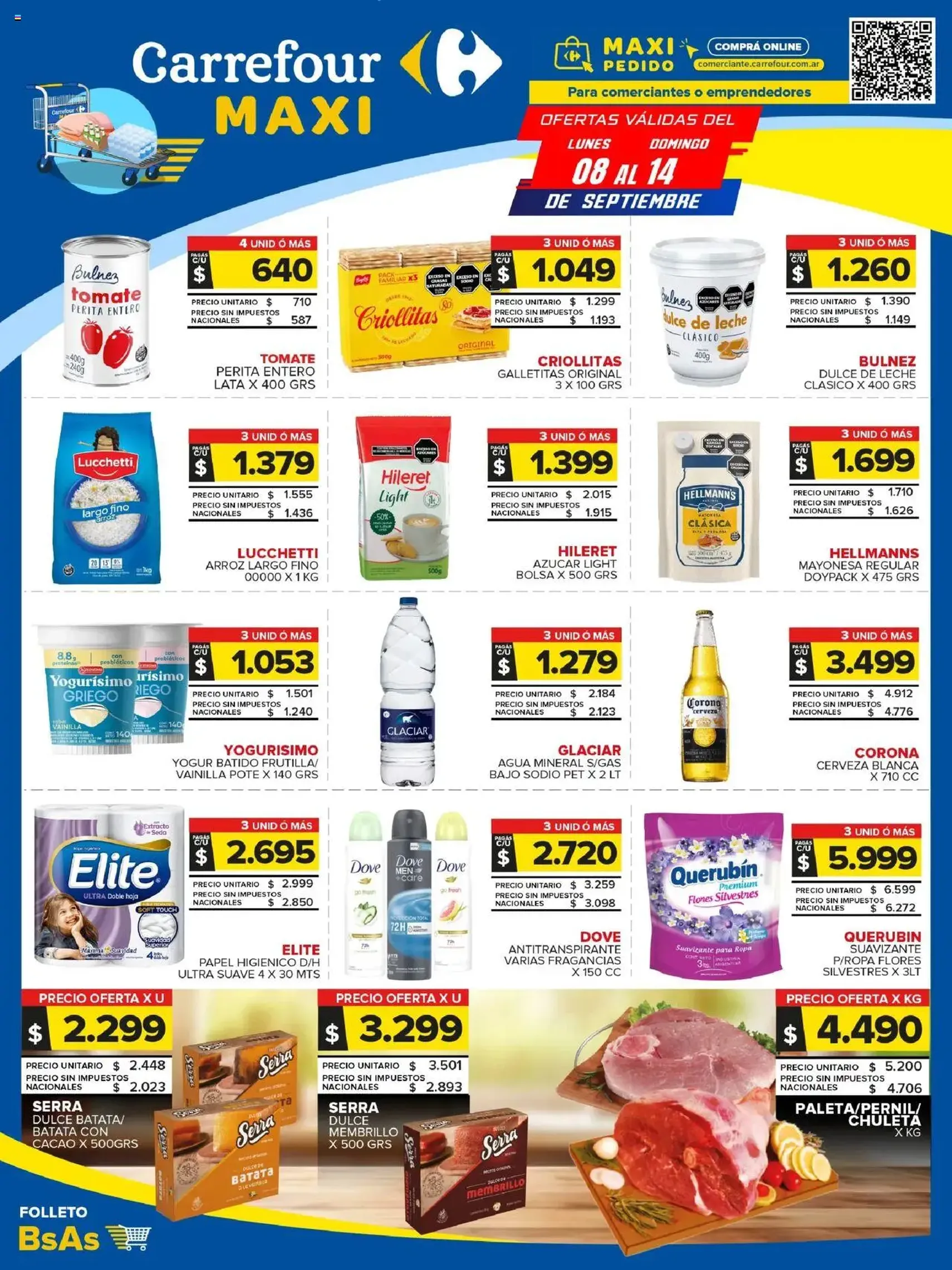 Carrefour Maxi catálogo - folleto válido desde 08/09/2025 página 1 de 25 Carrefour Maxi catálogo - folleto válido desde 08/09/2025 página 1 de 25