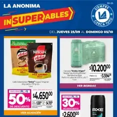 Vista previa del folleto La Anonima catálogo válido desde 25/09/2025