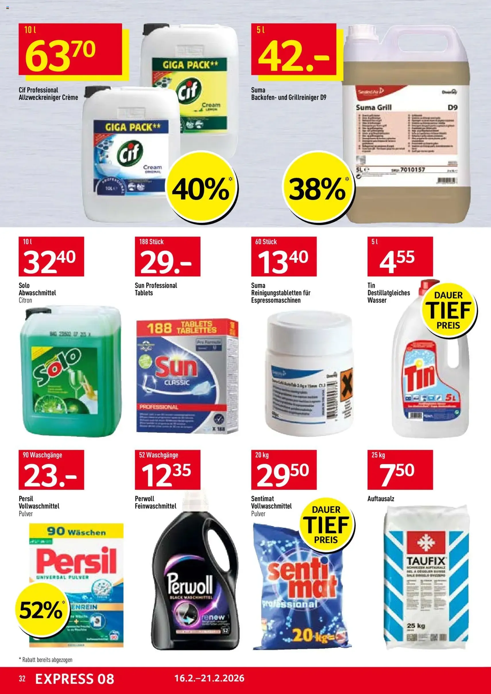 Prodega Aktionen - Gültiger Prospekt ab 16.02.2026, Seite 32 von insgesamt 36