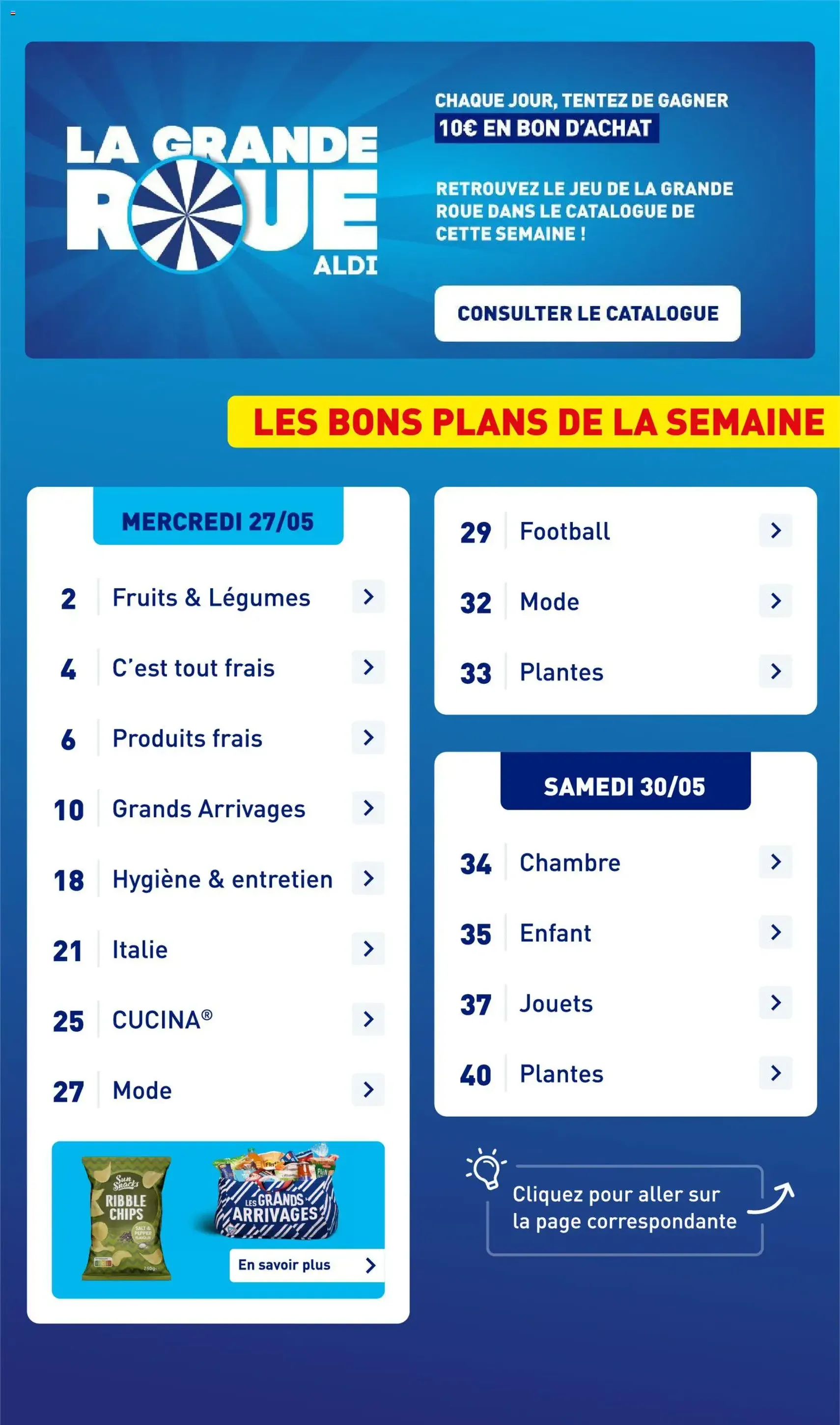 Aldi catalogue - brochure valable à partir du 27/05/2026, page 3 sur 44