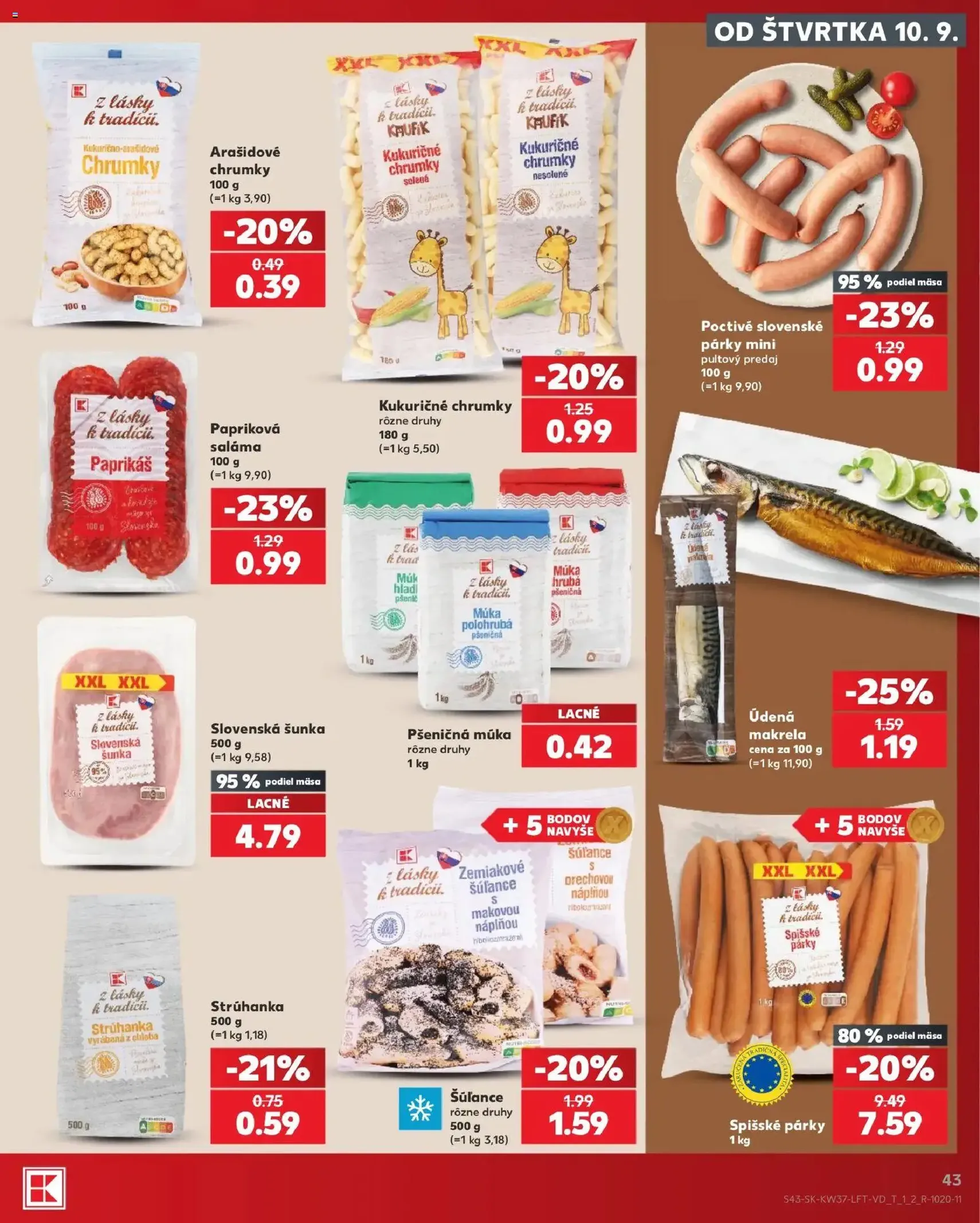 Kaufland leták - platný leták od 10.09.2026 strana 43 z 84