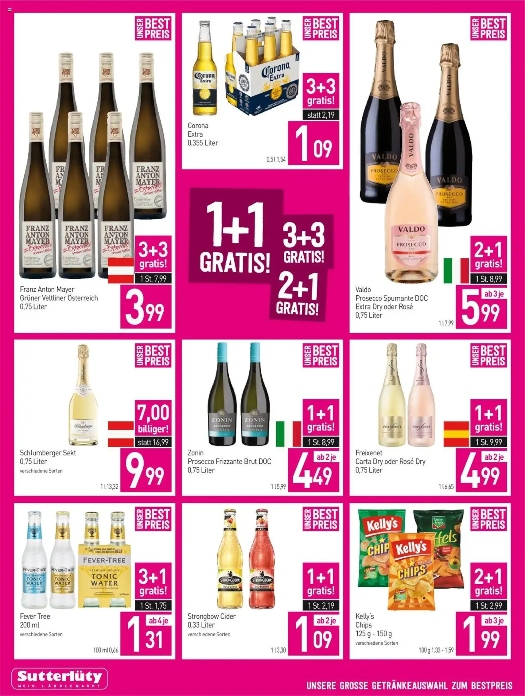 Sutterlüty Flugblatt - Gültiger Prospekt ab 21.08.2025, Seite 8 von insgesamt 24