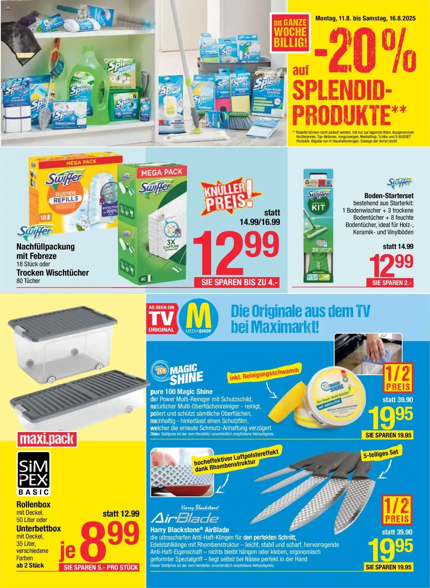 Maximarkt Flugblatt - Gültiger Prospekt ab 11.08.2025, Seite 15 von insgesamt 20