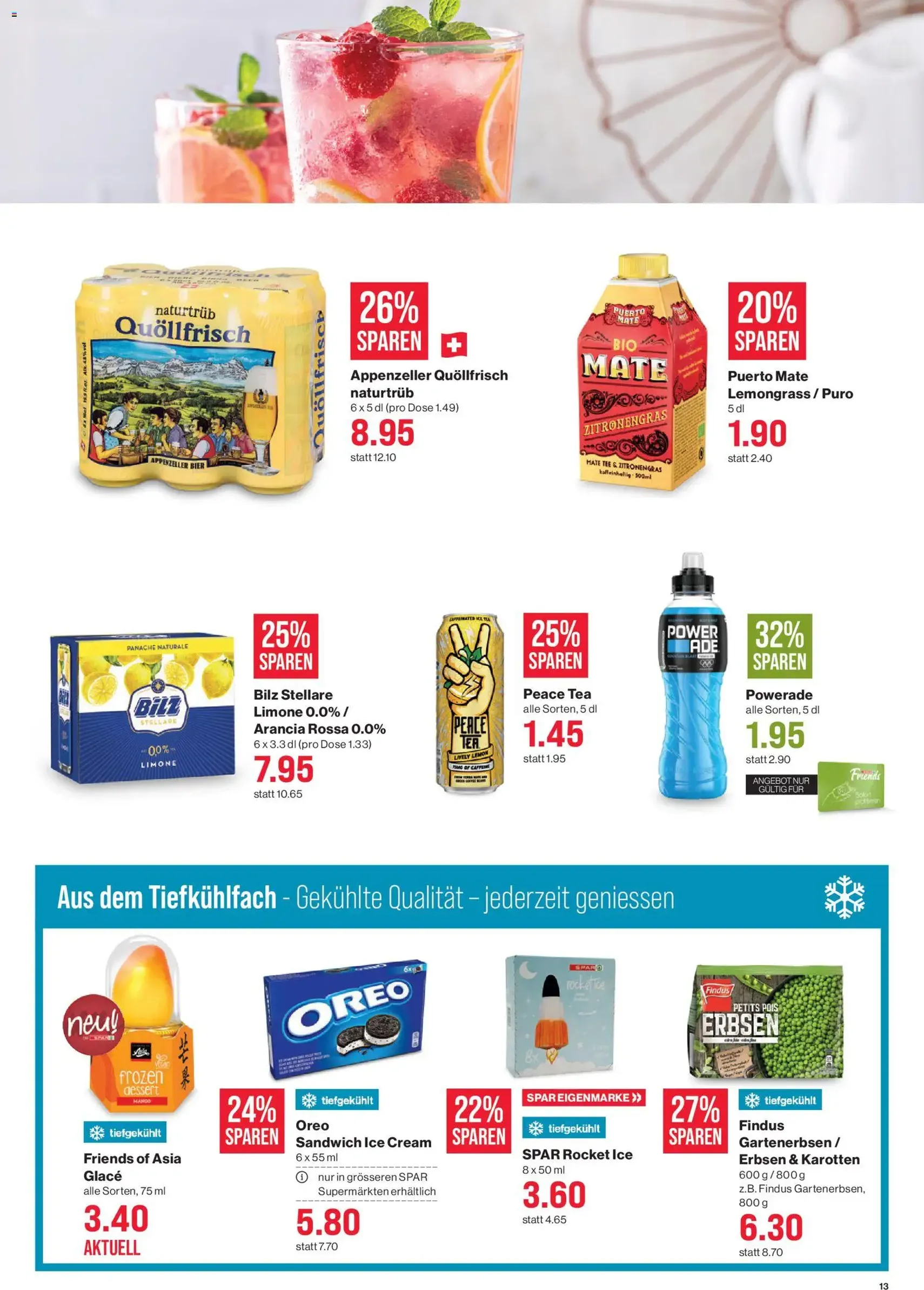 SPAR aktionen - Gültiger Prospekt ab 04.06.2026, Seite 13 von insgesamt 18