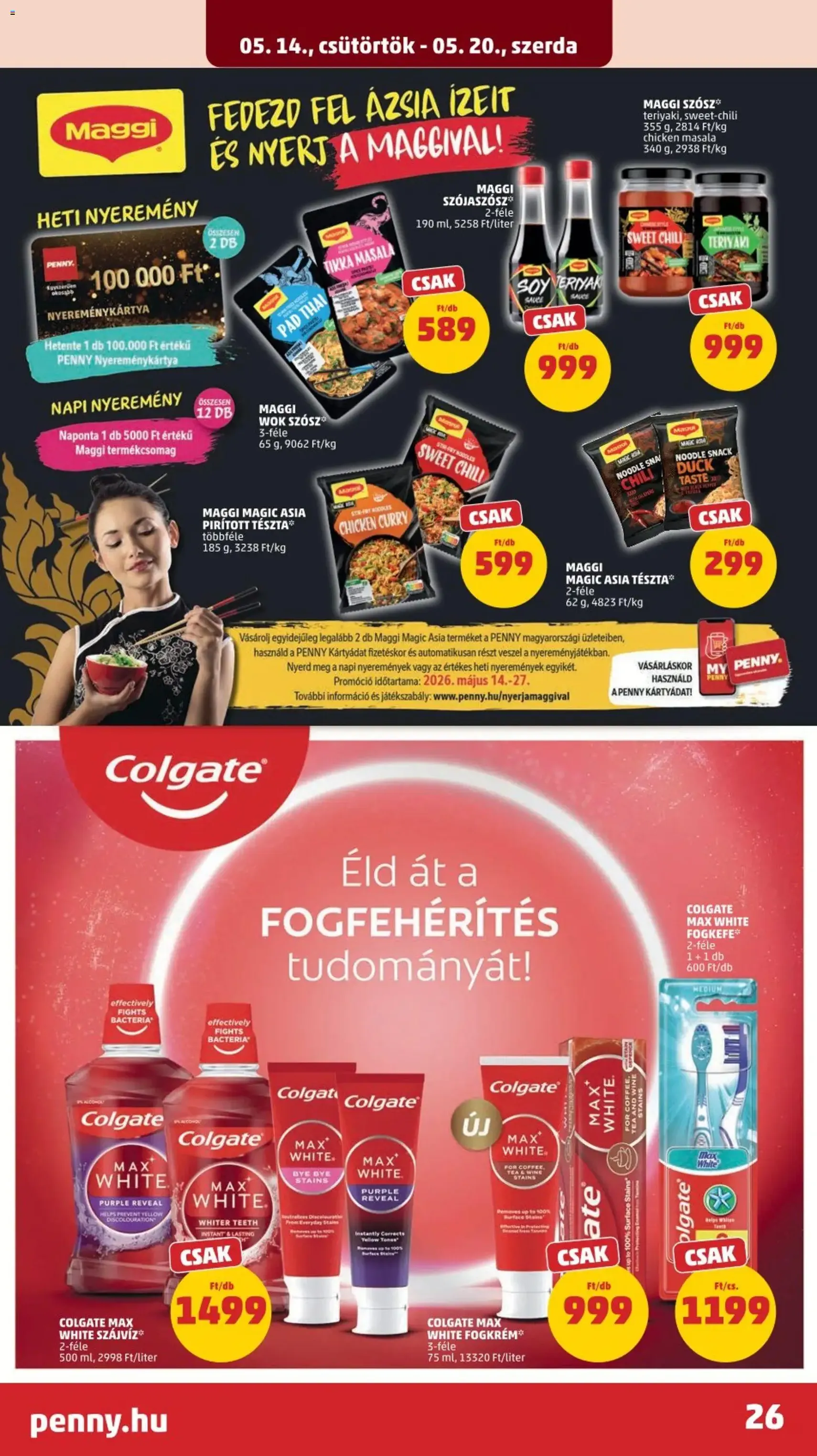 PENNY akciós újság - 2026.05.14. érvényes szórólap 30 oldal 39 oldalból