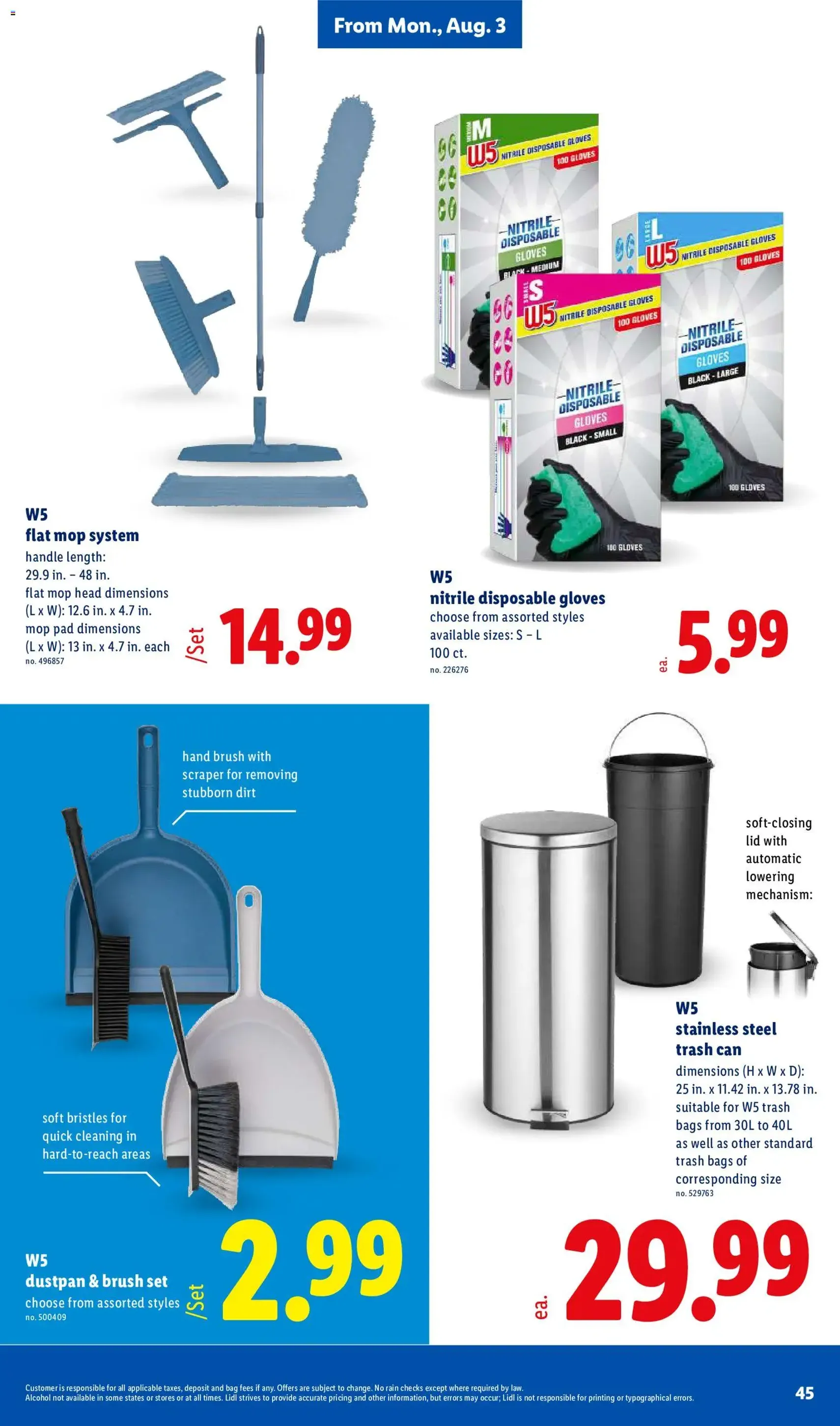 Lidl Weekly Ad - valid flyer from 07/29/2026, page 45 of 48