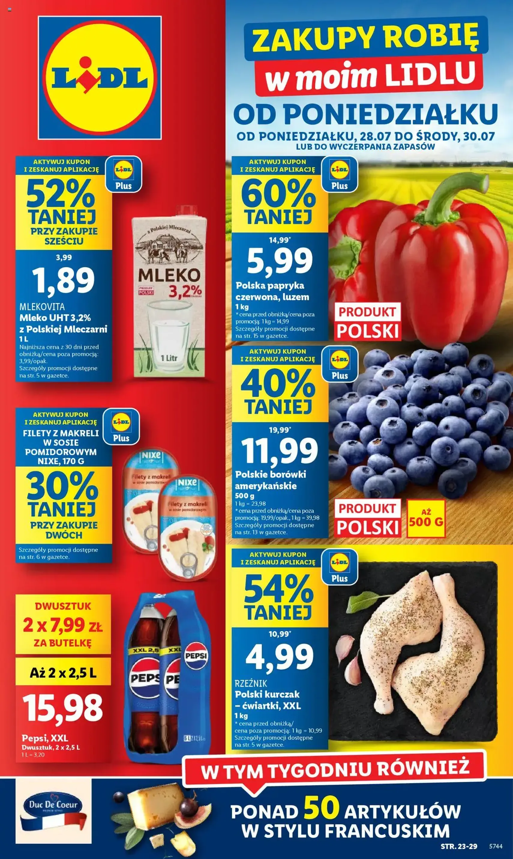 Lidl Gazetka - ważny gazetka od 28.07.2025 strona 1 z 62 Lidl Gazetka - ważny gazetka od 28.07.2025 strona 1 z 62