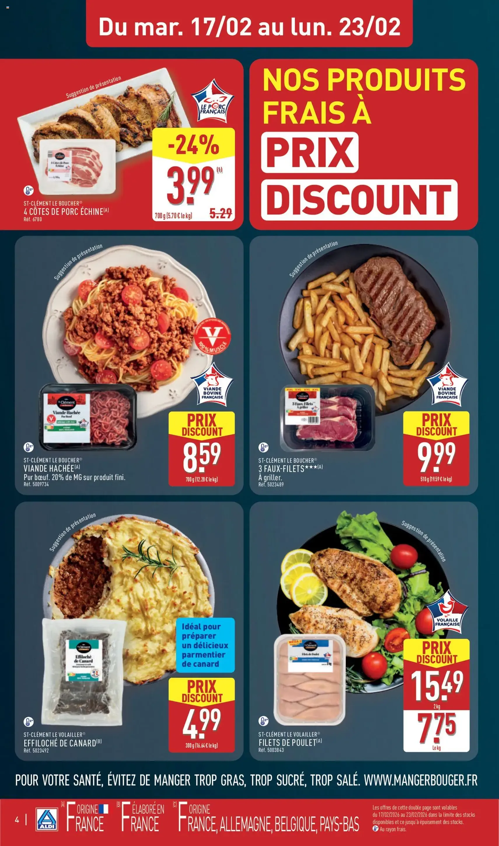 Aldi catalogue semaine 8 - brochure valable à partir du 17/02/2026, page 6 sur 39