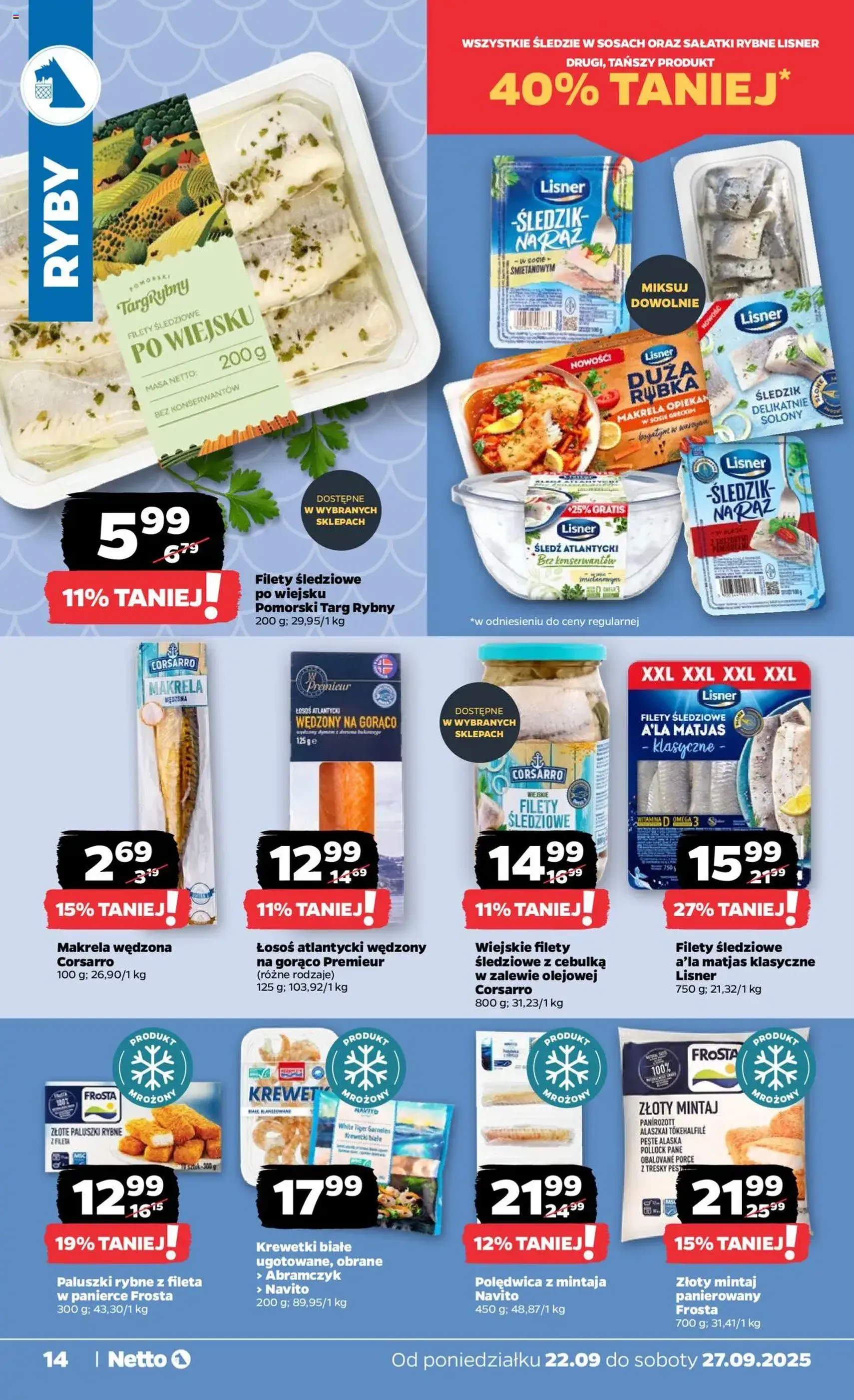 Netto gazetka - Spożywcza - ważny gazetka od 22.09.2025 strona 14 z 33 Netto gazetka - Spożywcza - ważny gazetka od 22.09.2025 strona 14 z 33