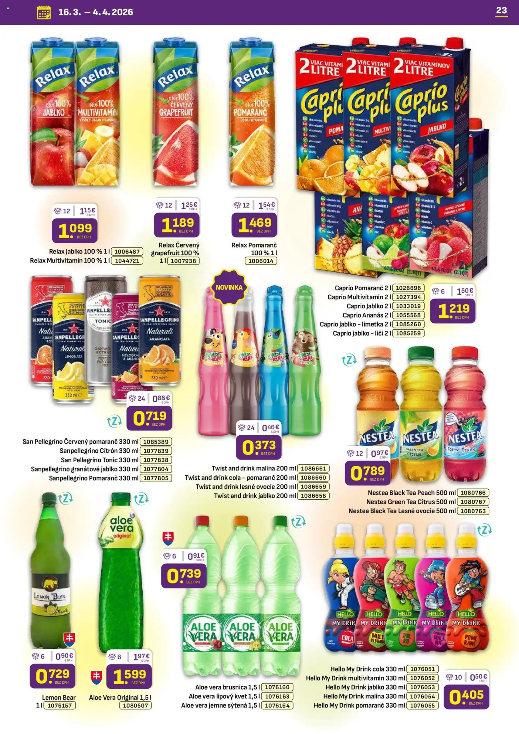 Libex leták - platný leták od 16.03.2026 strana 23 z 36