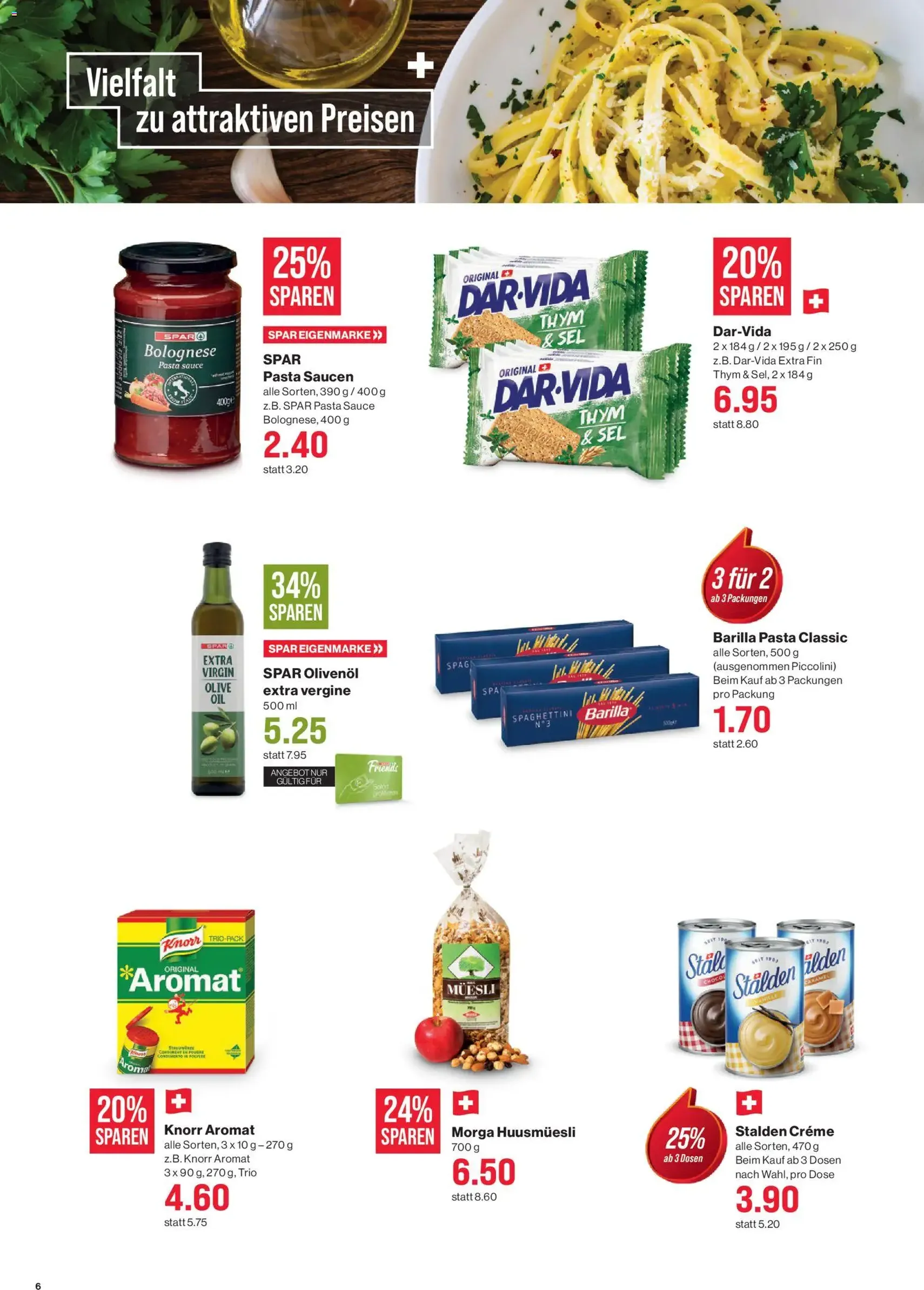 SPAR aktionen - Gültiger Prospekt ab 09.07.2026, Seite 6 von insgesamt 17
