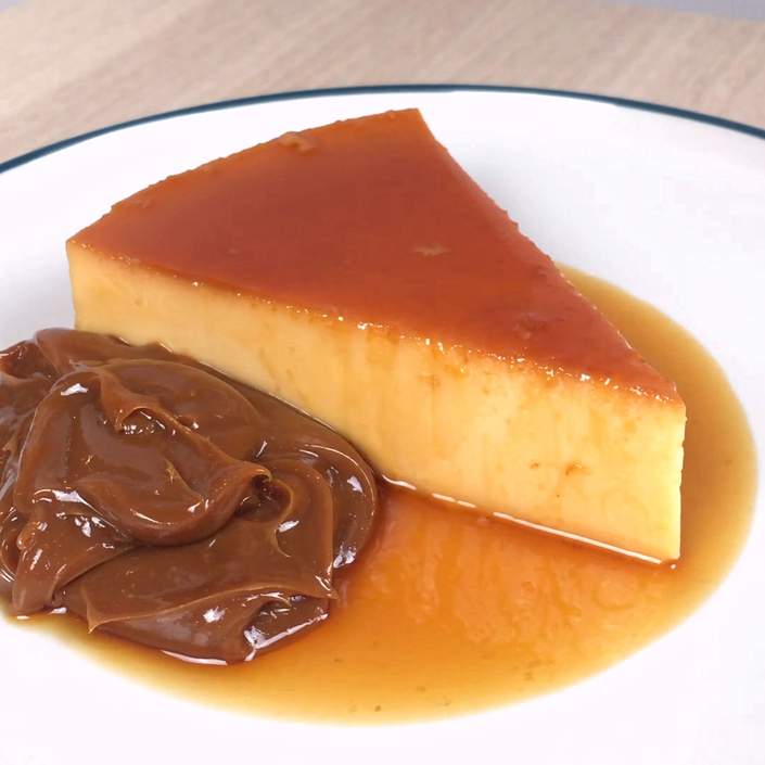 El mejor flan de queso del mundo