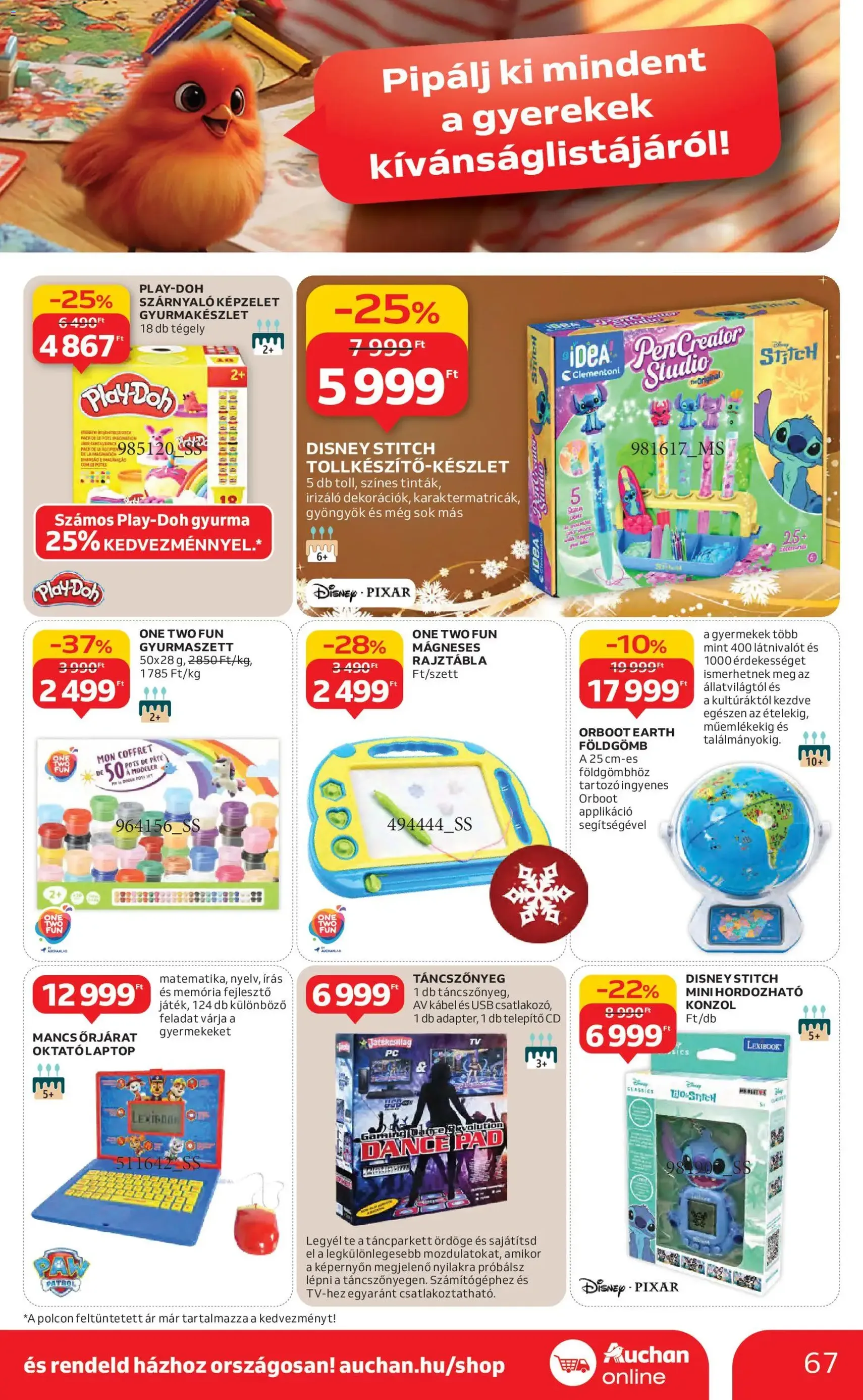 Auchan Akciós újság - 2025.12.11. érvényes szórólap 67 oldal 76 oldalból