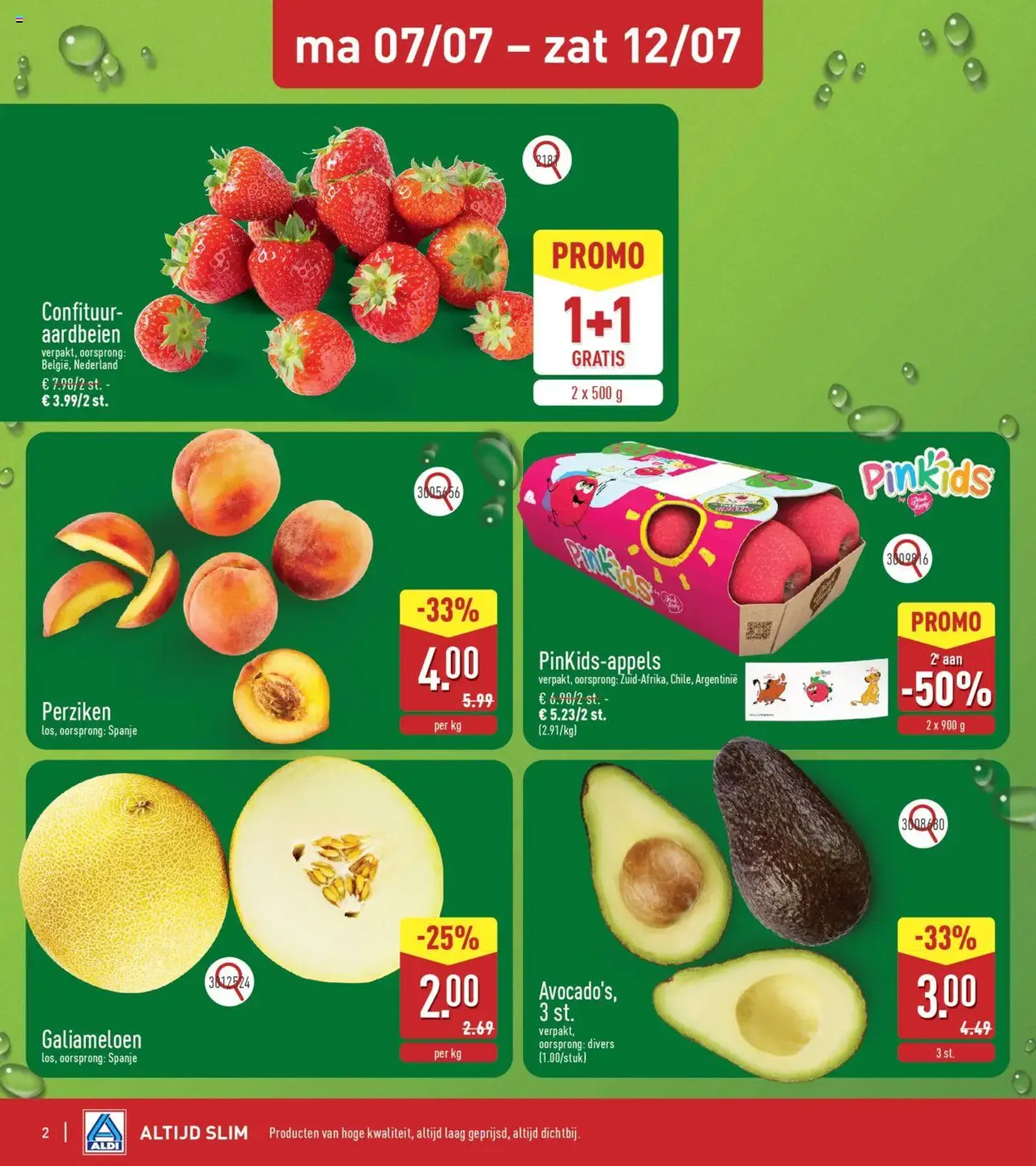 Aldi folder week 28 - geldige folder vanaf 07/07/2025 pagina 2 van 25 Aldi folder week 28 - geldige folder vanaf 07/07/2025 pagina 2 van 25