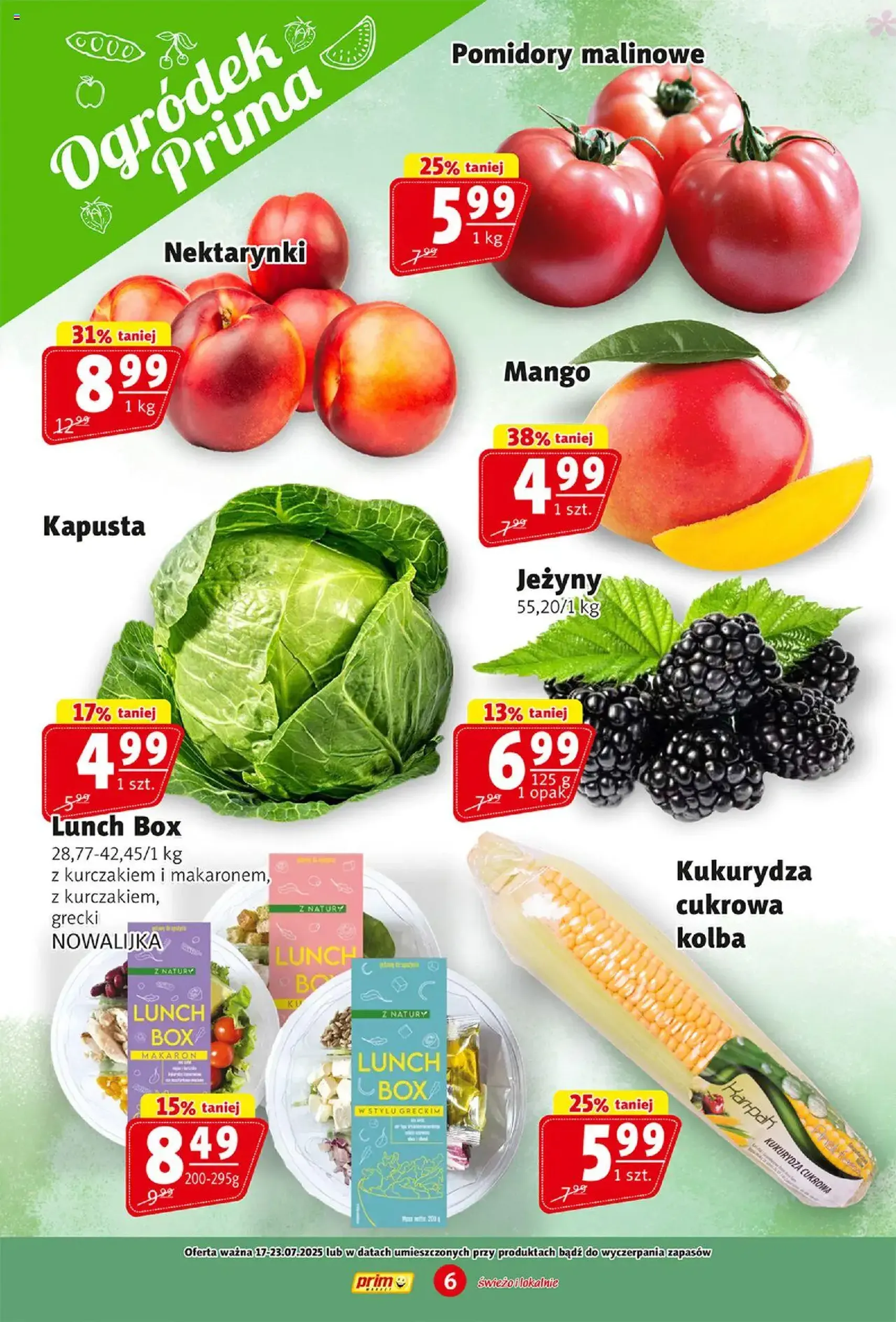 Prim Market Gazetka - ważny gazetka od 17.07.2025 strona 6 z 16 Prim Market Gazetka - ważny gazetka od 17.07.2025 strona 6 z 16