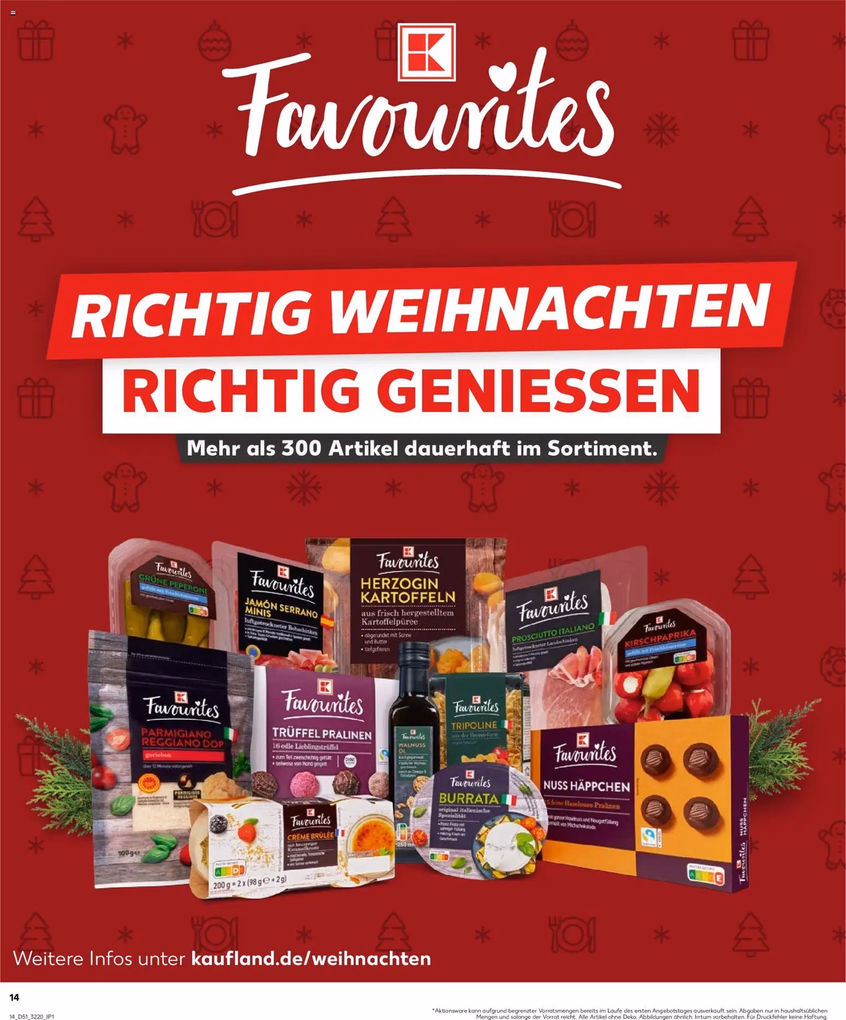 Kaufland Prospekt - Gültiger Prospekt ab 21.12.2025, Seite 14 von insgesamt 40