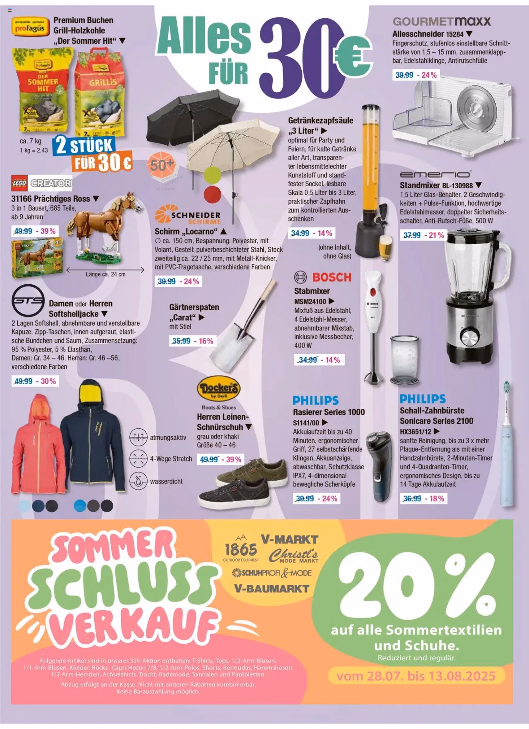 V-Markt - Oberpfalz - Gültiger Prospekt ab 07.08.2025, Seite 16 von insgesamt 22