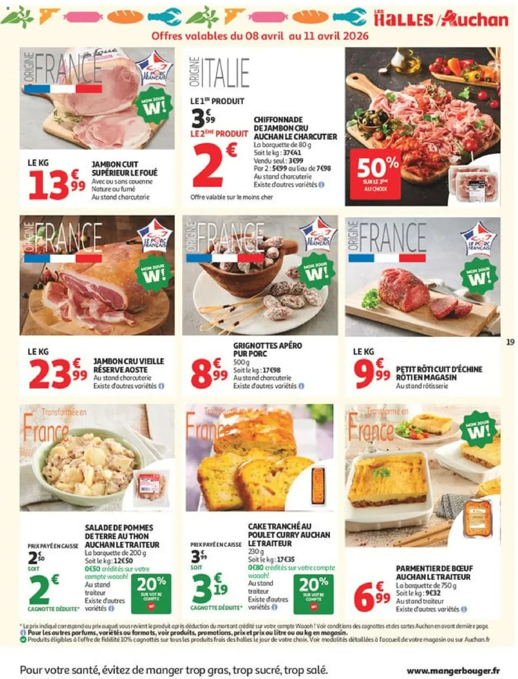 Auchan prospectus - brochure valable à partir du 08/04/2026, page 21 sur 66