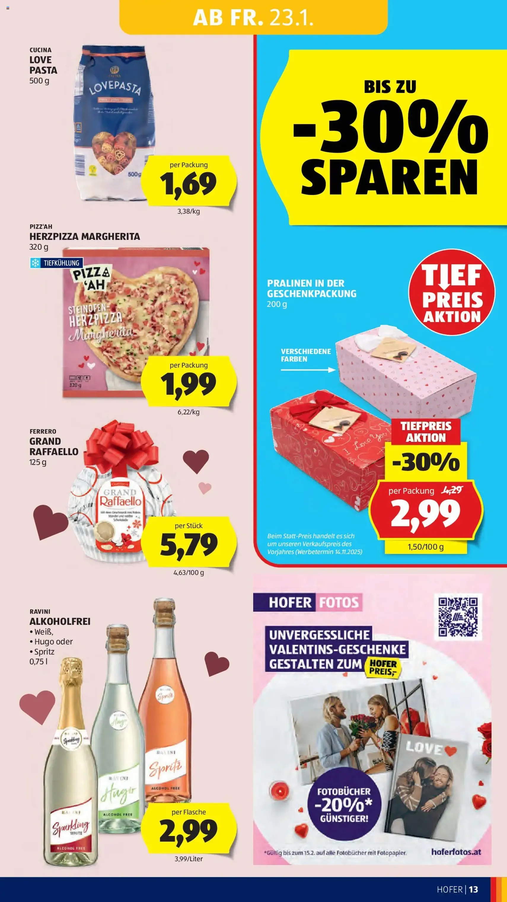 Hofer Flugblatt - Gültiger Prospekt ab 23.01.2026, Seite 15 von insgesamt 45