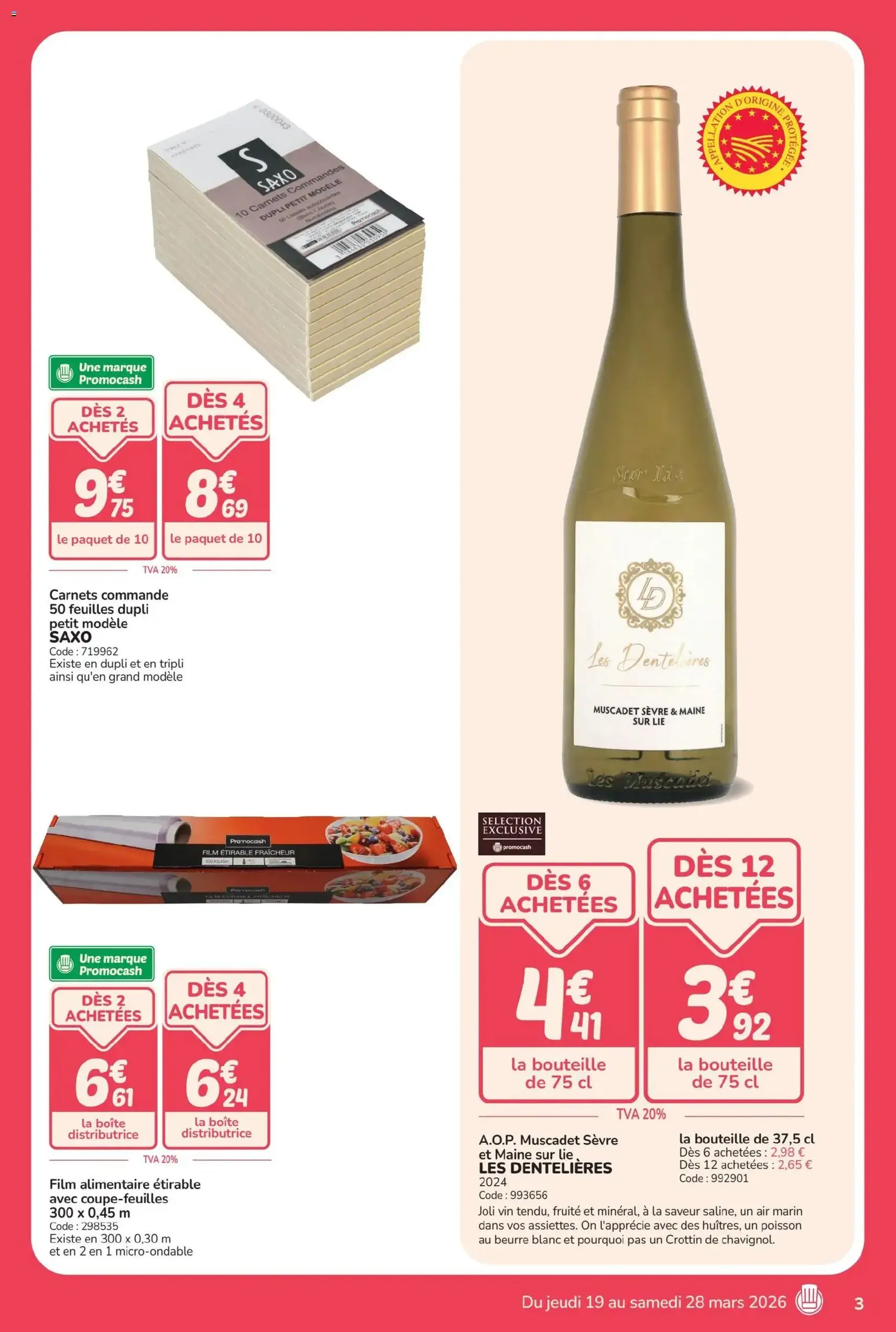 Promocash catalogue - brochure valable à partir du 19/03/2026, page 3 sur 24