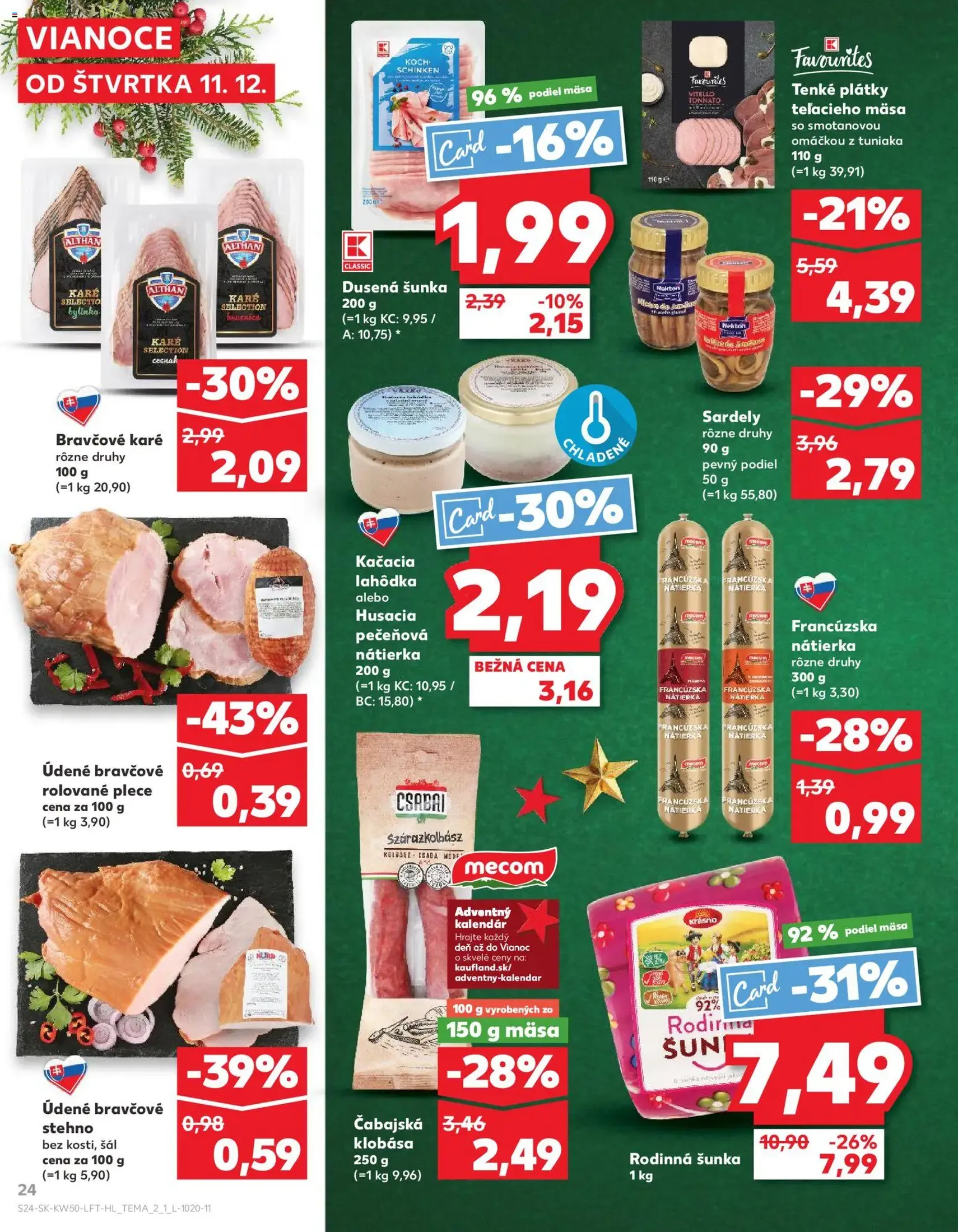 Kaufland SK Akciós újság - 2025.12.11. érvényes szórólap 24 oldal 78 oldalból