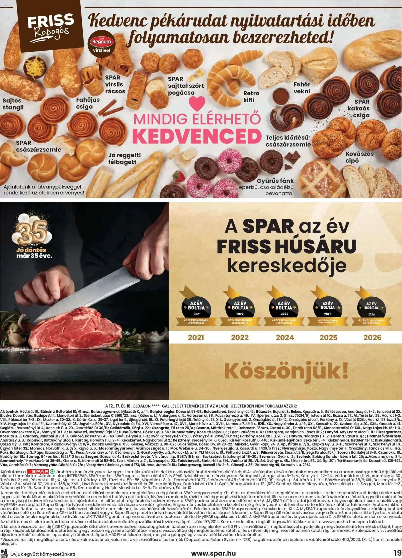 Spar akciós újság - 2026.07.30. érvényes szórólap 19 oldal 20 oldalból