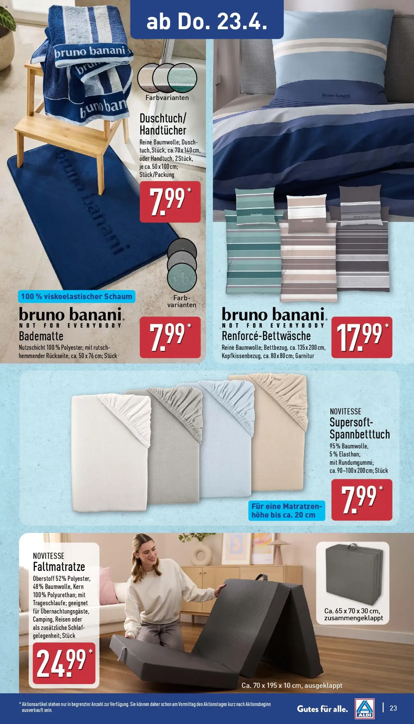 Aldi Prospekt - Gültiger Prospekt ab 20.04.2026, Seite 23 von insgesamt 39