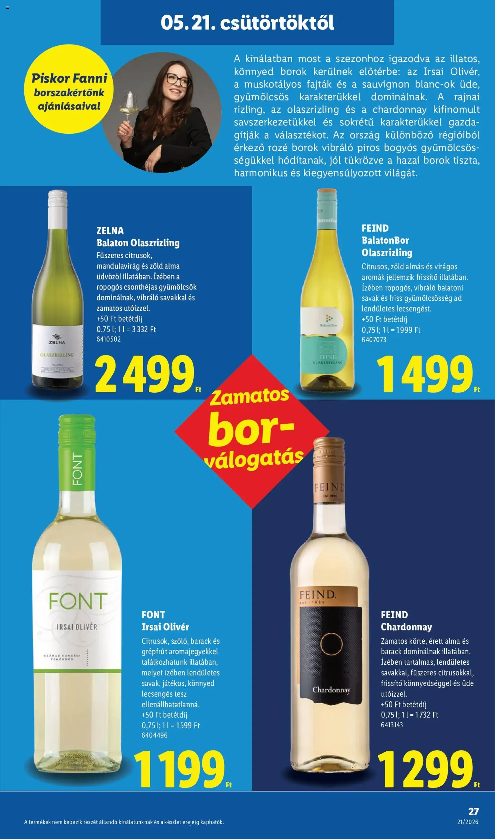 Lidl akciós újság - 2026.05.21. érvényes szórólap 27 oldal 84 oldalból