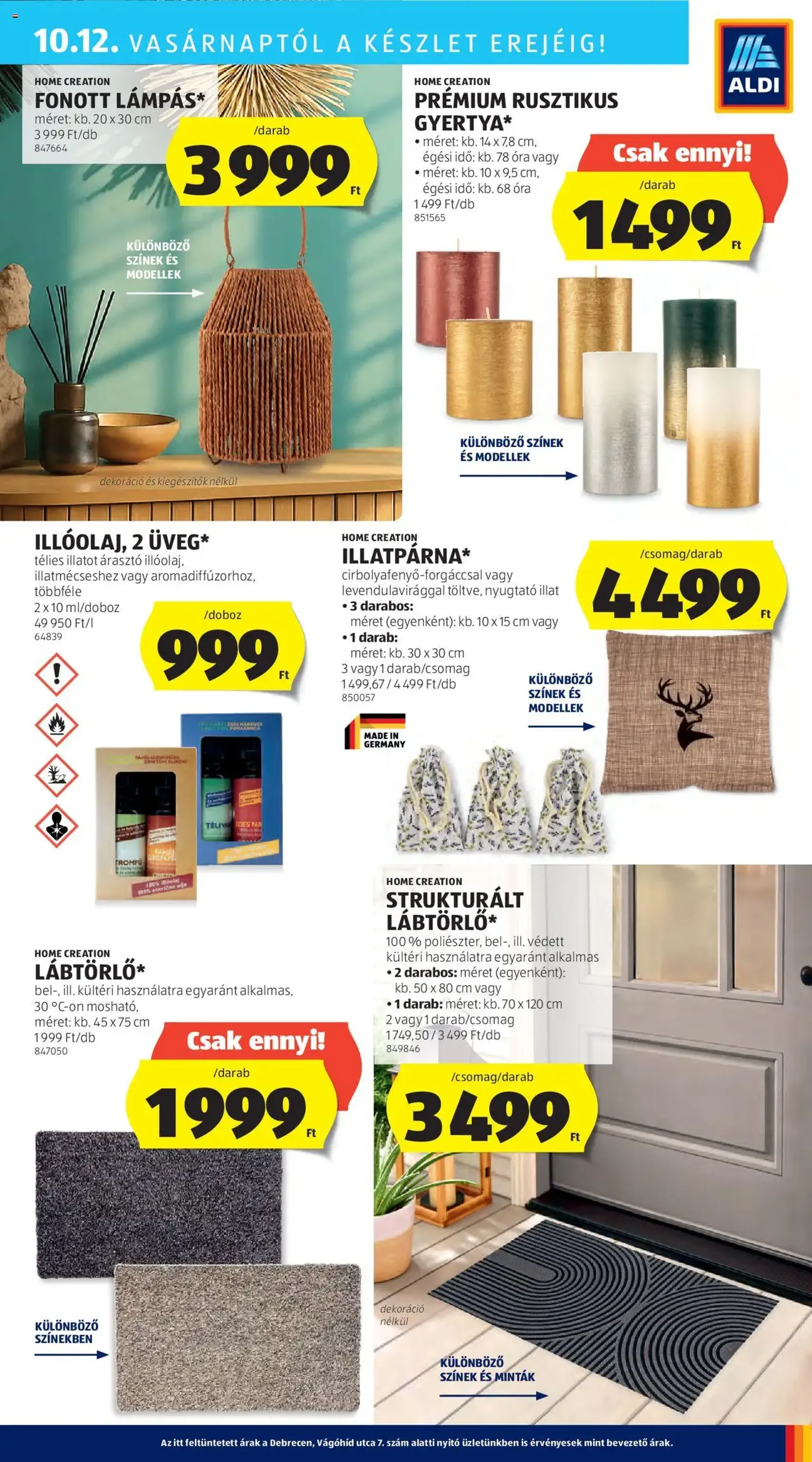 Aldi Akciós újság - 2025.10.09. érvényes szórólap 43 oldal 48 oldalból Aldi Akciós újság - 2025.10.09. érvényes szórólap 43 oldal 48 oldalból
