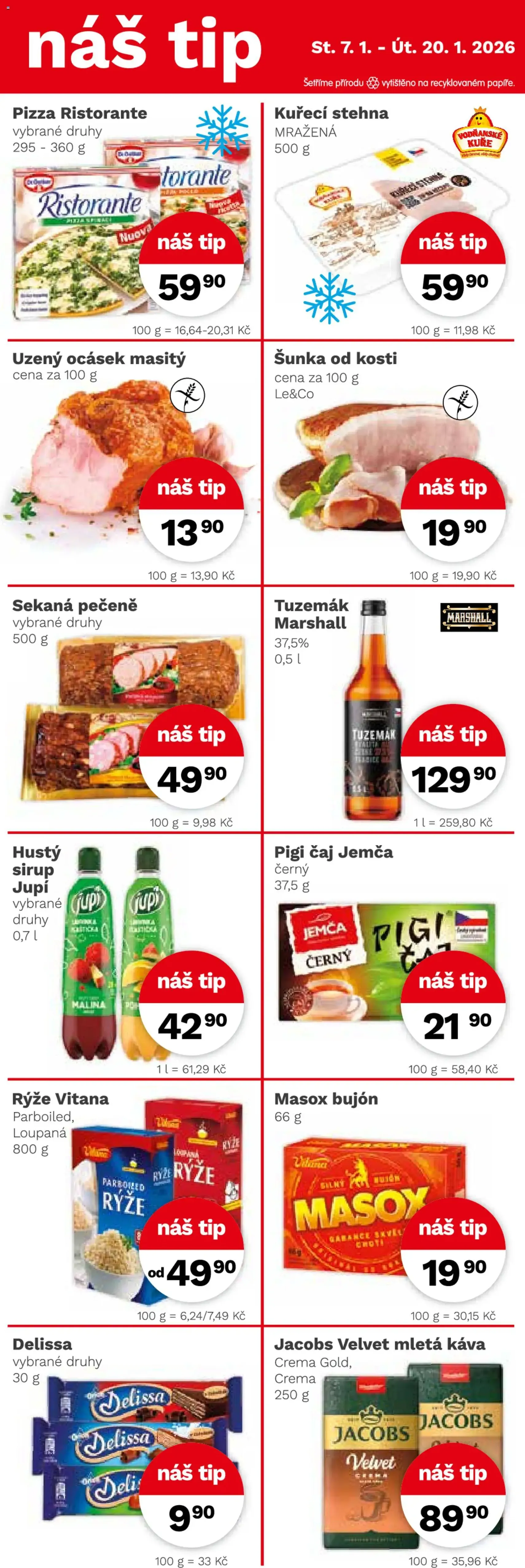 Konzum leták - platný leták od 07.01.2026 strana 4 z 4