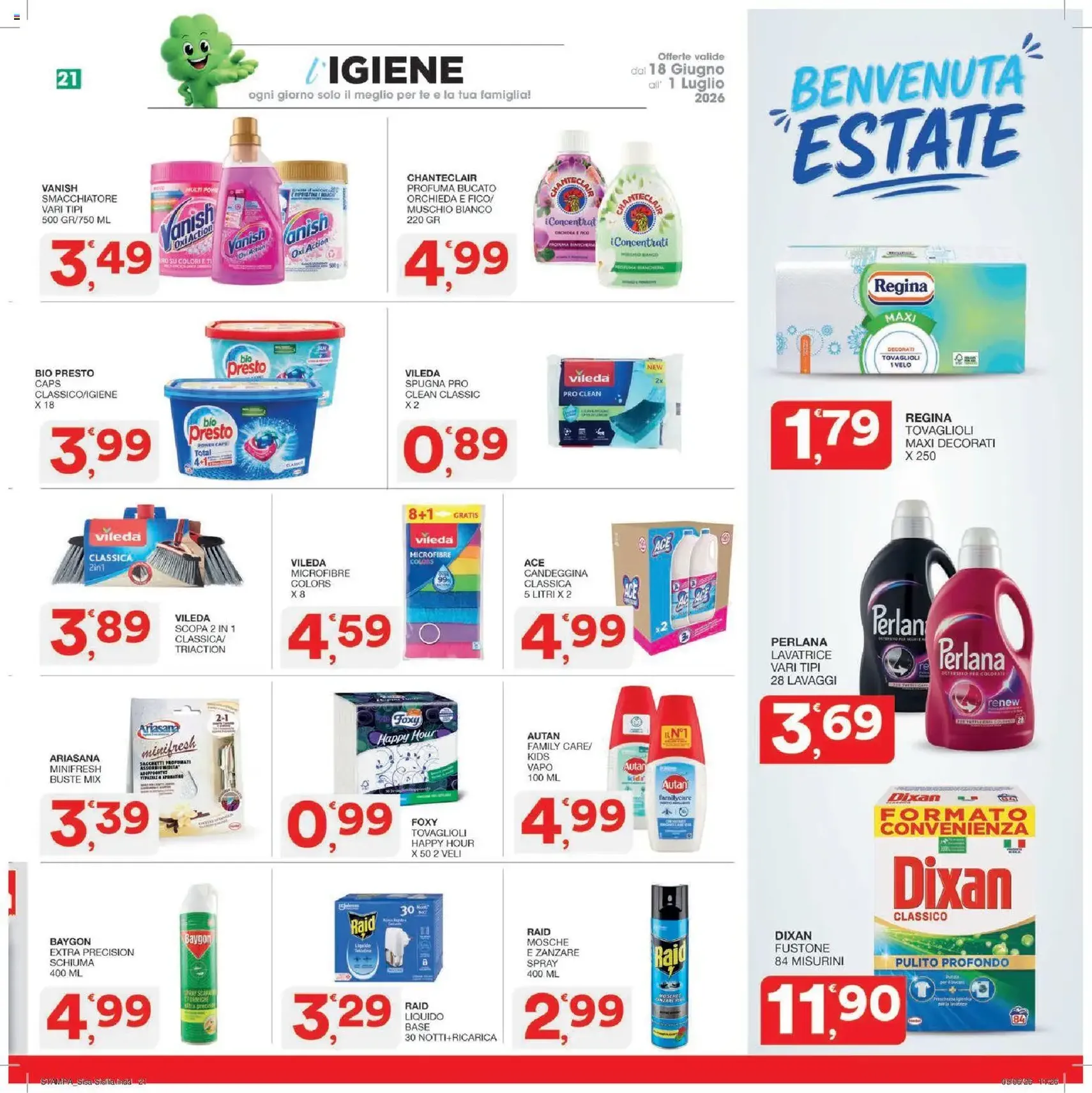 SISA volantino - volantino valido dal 18/06/2026 pagina 21 di 24