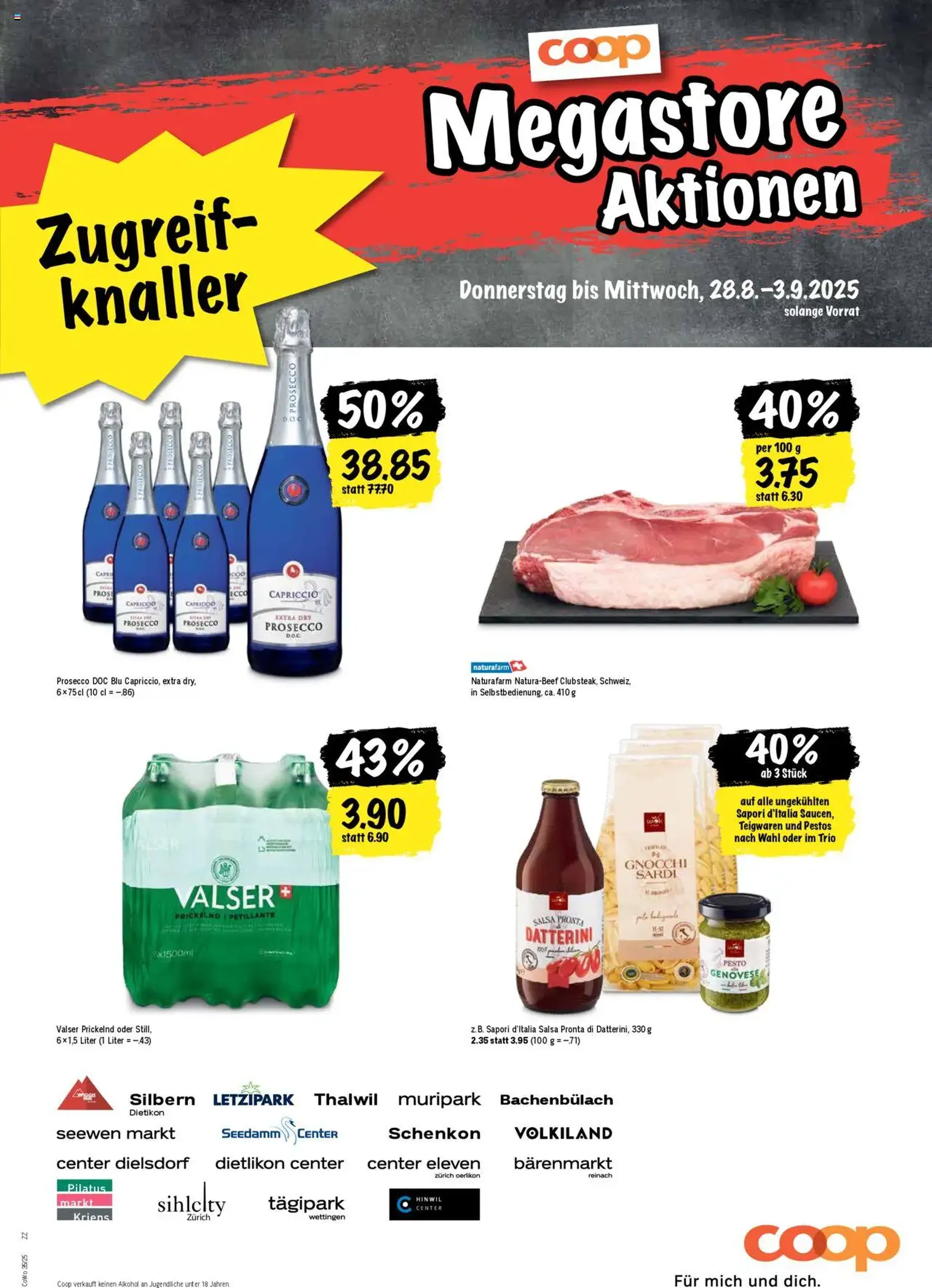 Coop Aktionen - Gültiger Prospekt ab 28.08.2025, Seite 21 von insgesamt 24 Coop Aktionen - Gültiger Prospekt ab 28.08.2025, Seite 21 von insgesamt 24
