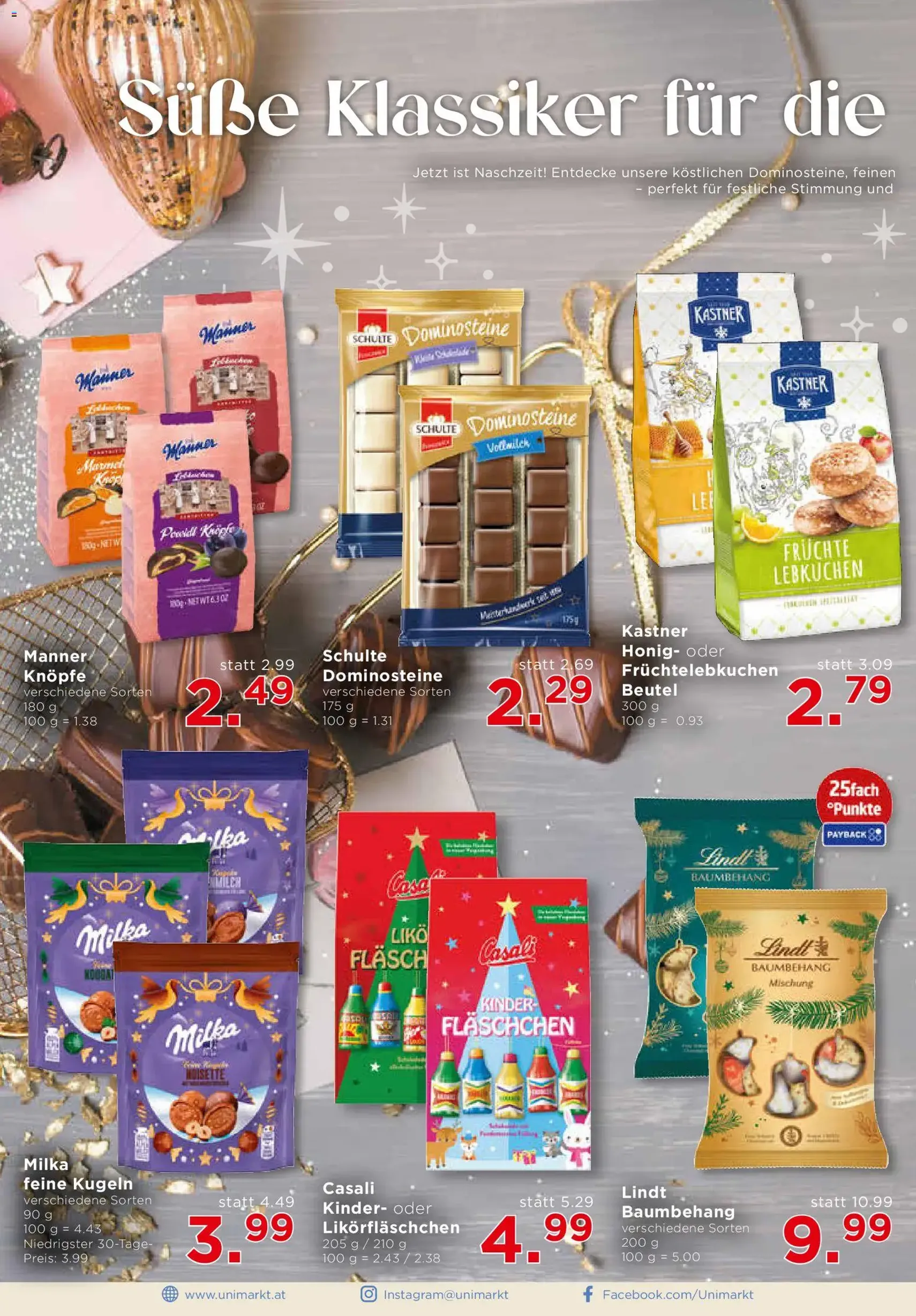 Unimarkt Flugblatt - Gültiger Prospekt ab 03.12.2025, Seite 2 von insgesamt 16