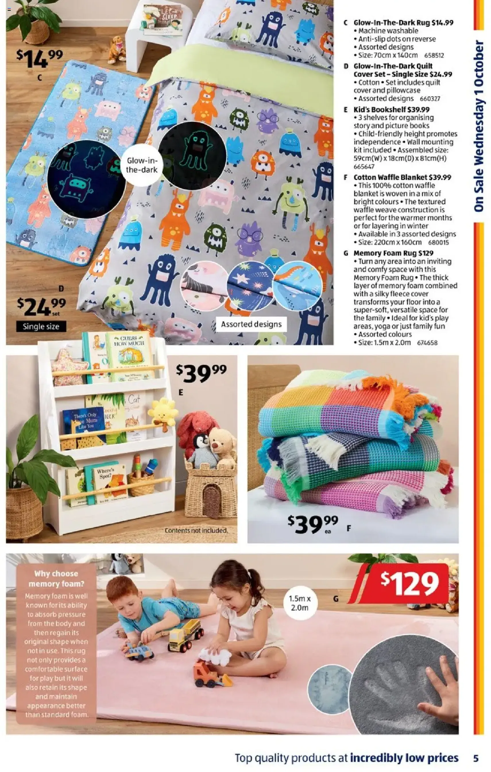Catalogue Aldi - valid flyer from 01/10/2025, page 5 of 28 Catalogue Aldi - valid flyer from 01/10/2025, page 5 of 28