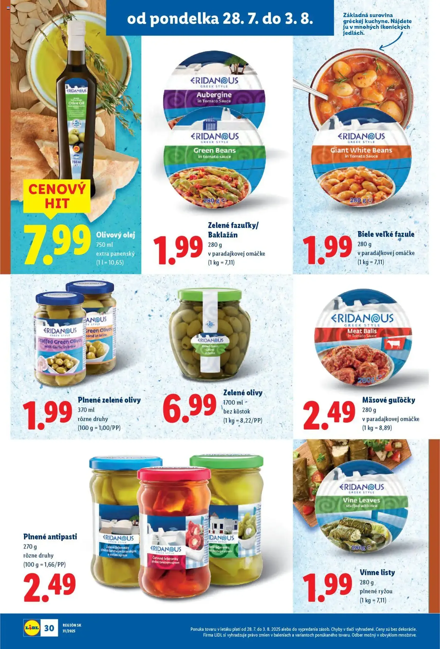 Lidl leták - platný leták od 28.07.2025 strana 30 z 87 Lidl leták - platný leták od 28.07.2025 strana 30 z 87