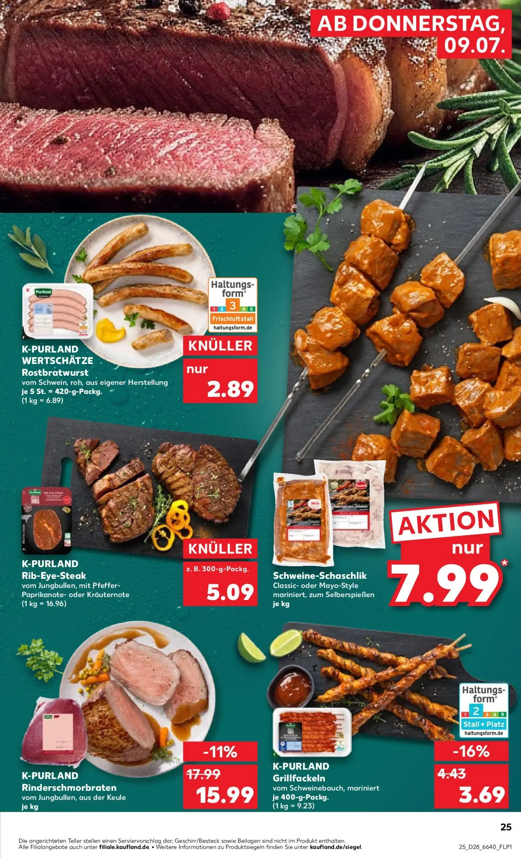 Kaufland Prospekt - Gültiger Prospekt ab 09.07.2026, Seite 25 von insgesamt 52