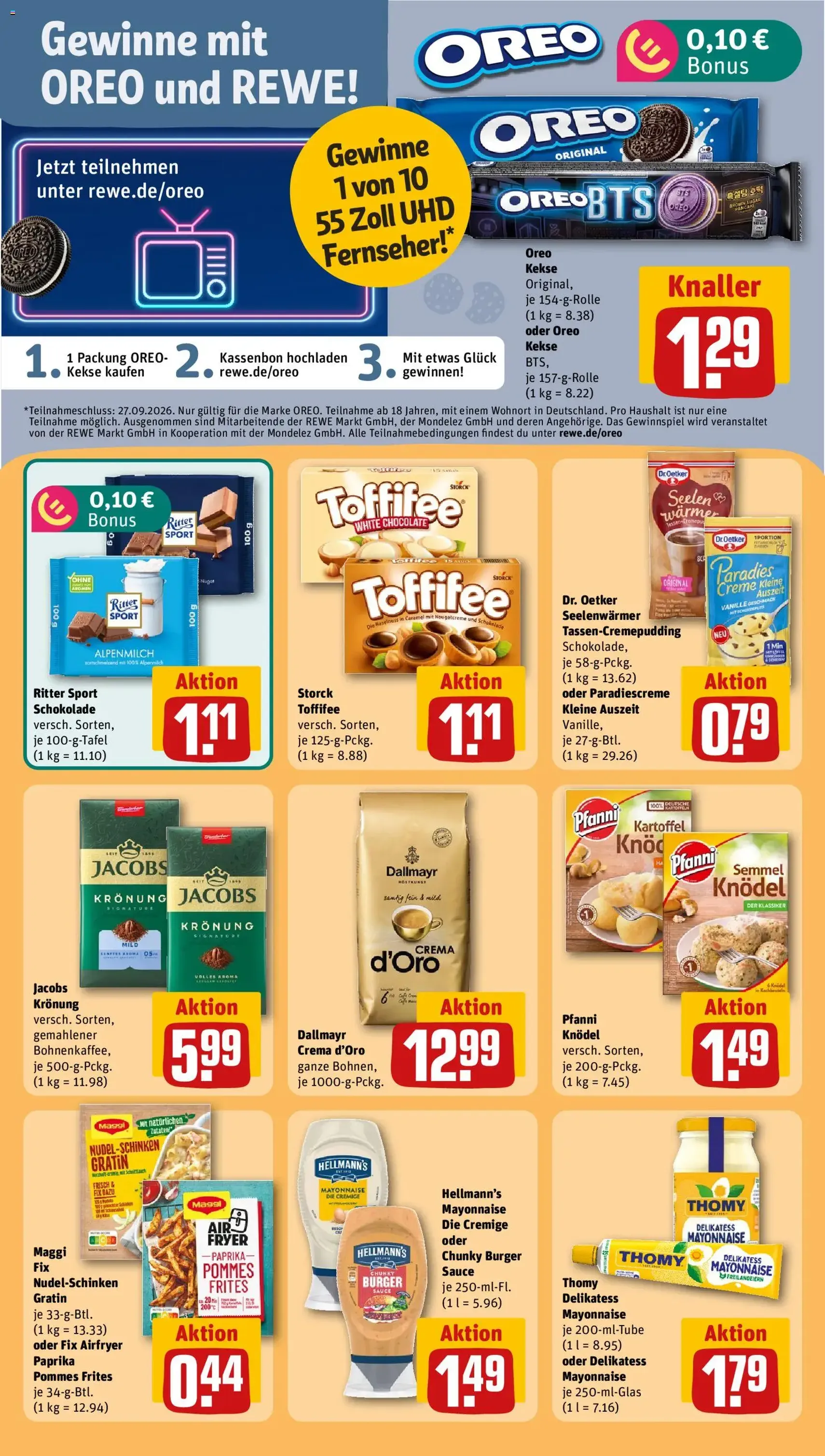 Rewe Prospekt - Gültiger Prospekt ab 21.09.2026, Seite 22 von insgesamt 26