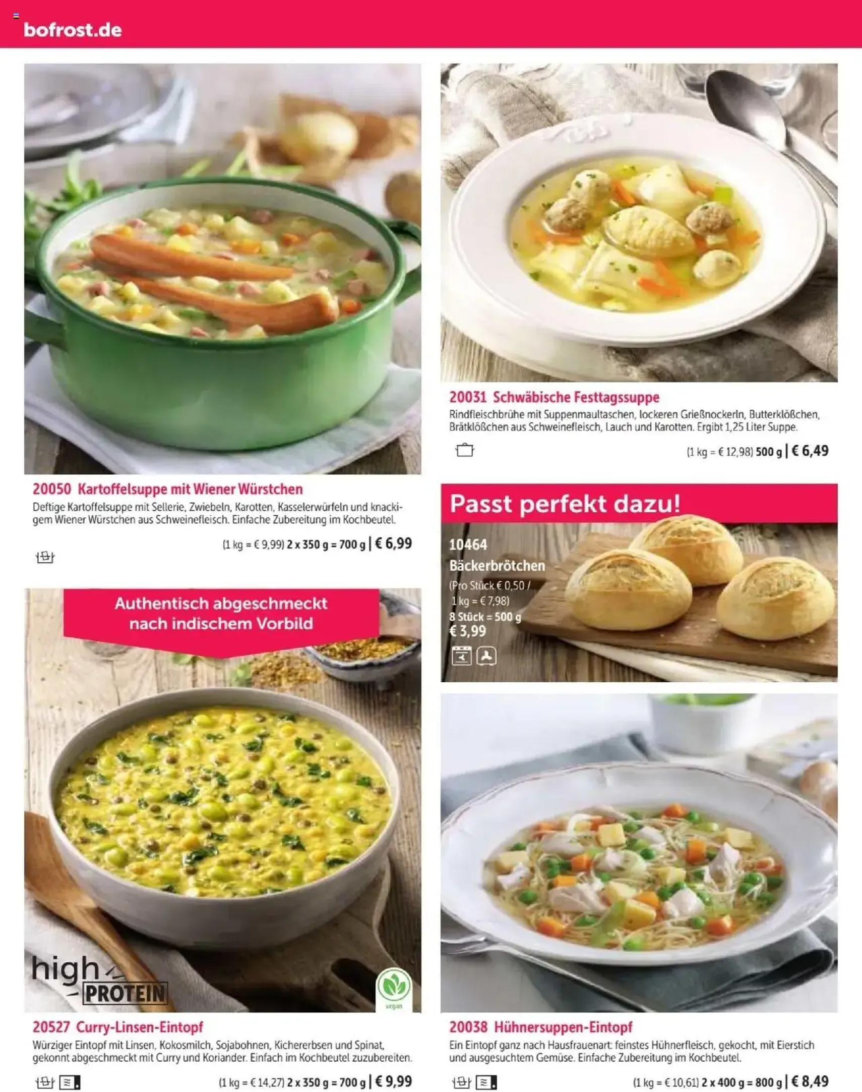 Bofrost Katalog - Gültiger Prospekt ab 07.09.2025, Seite 96 von insgesamt 148 Bofrost Katalog - Gültiger Prospekt ab 07.09.2025, Seite 96 von insgesamt 148