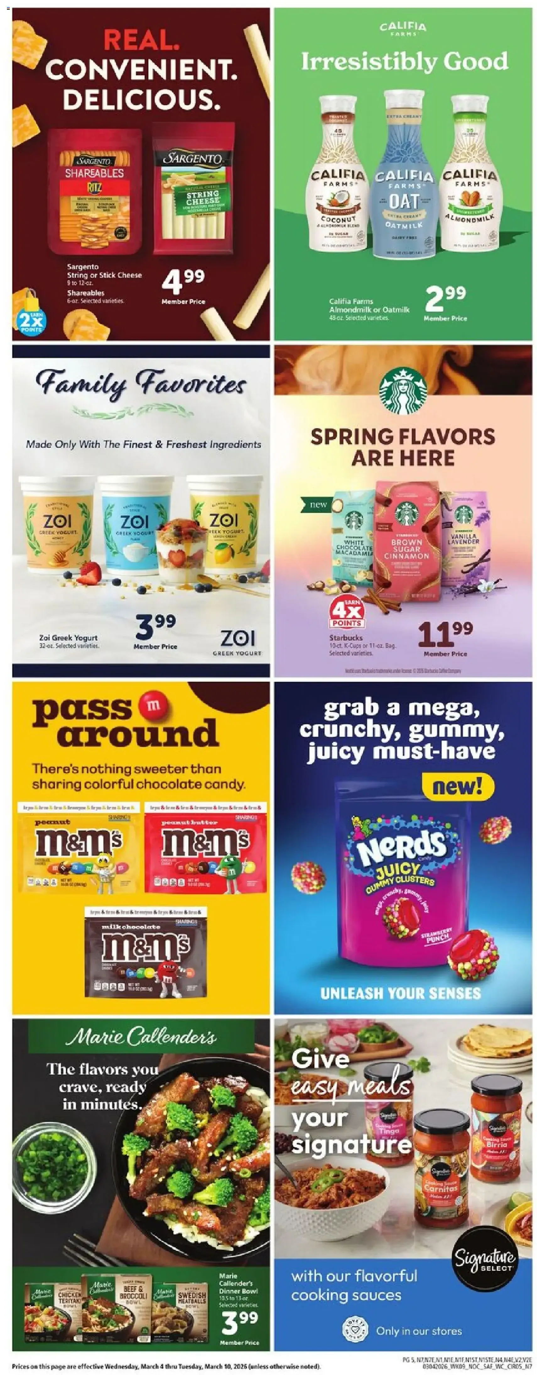 Safeway Weekly Ad - valid flyer from 03/04/2026, page 5 of 9