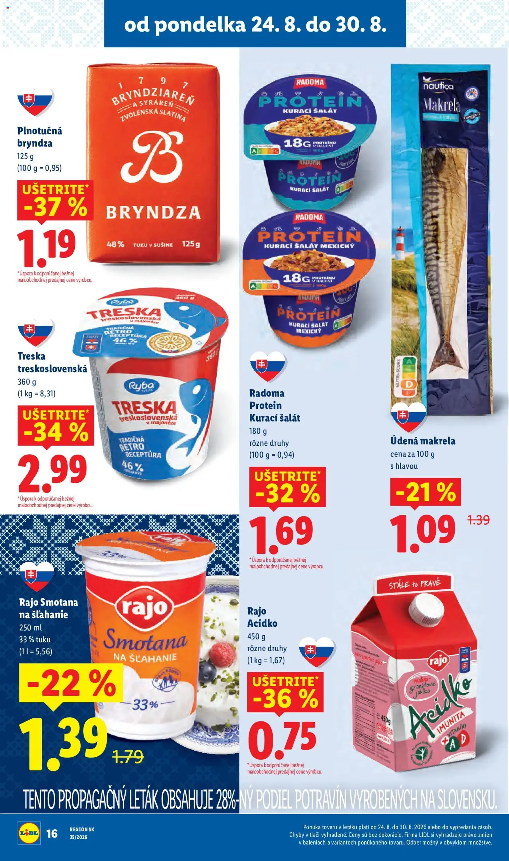Lidl leták - platný leták od 24.08.2026 strana 20 z 99