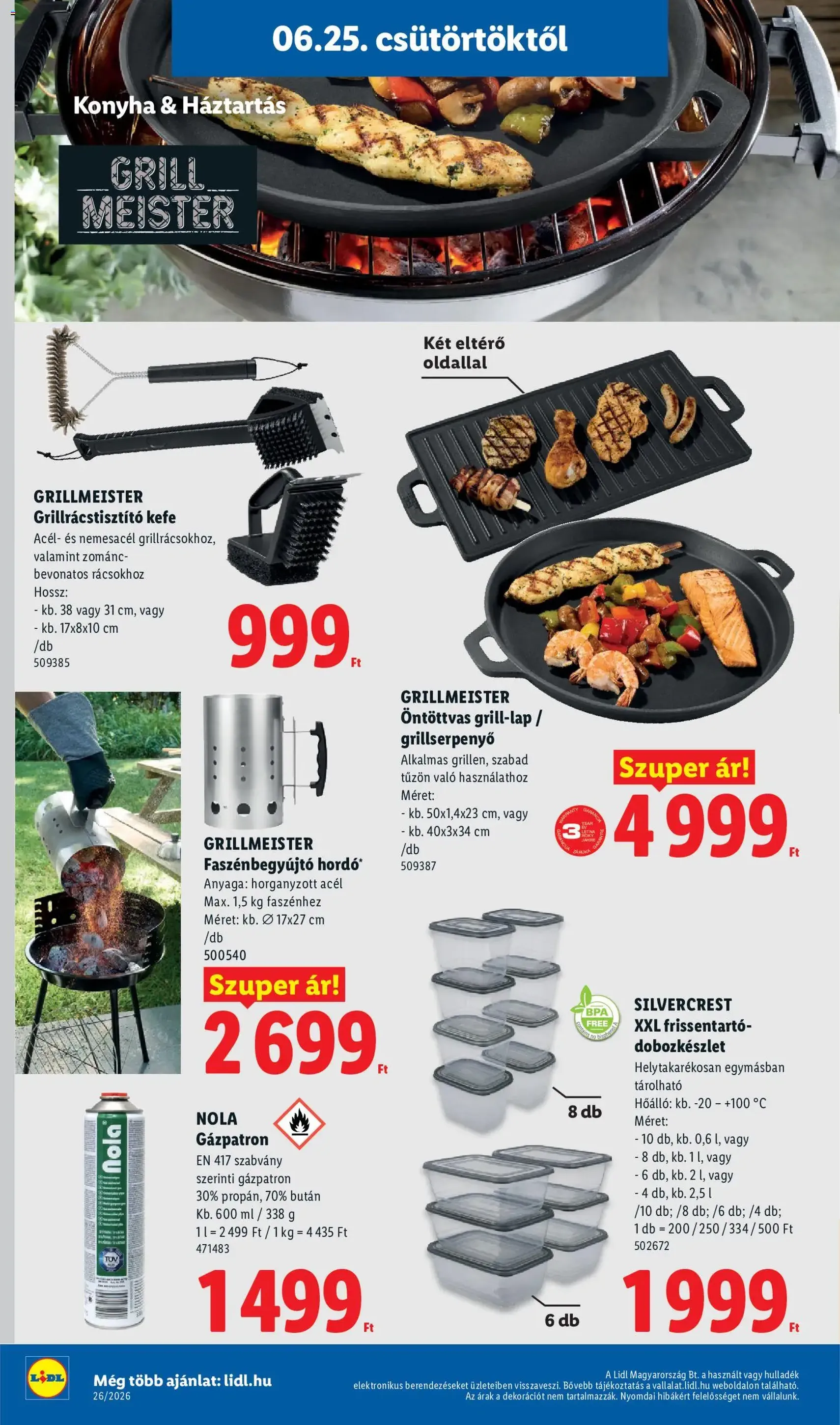 Lidl akciós újság - 2026.06.25. érvényes szórólap 40 oldal 74 oldalból